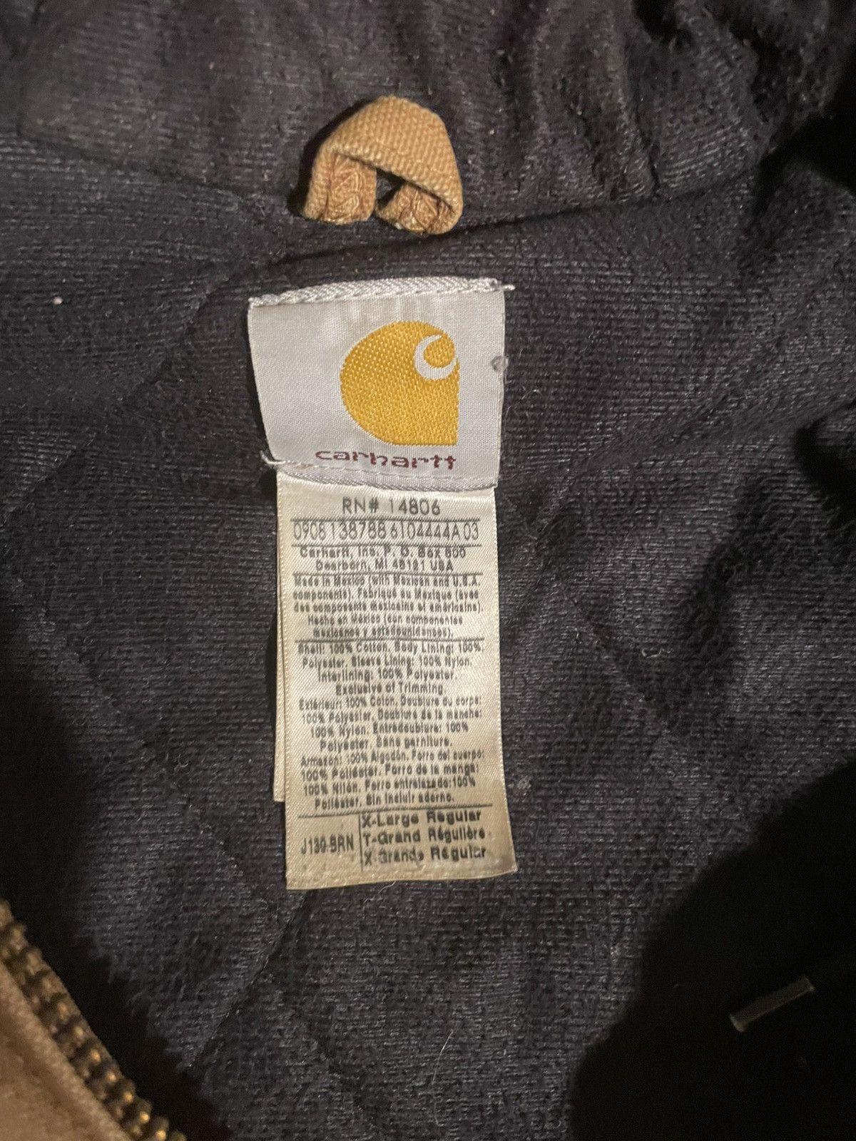 Carhartt Carhartt j130brn Size US XL / EU 56 / 4 - 3 Thumbnail