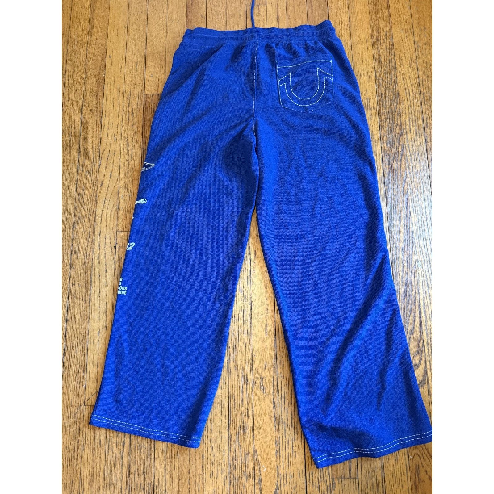 True Religion True Religion Mens Reverse Terry Baggy Sweatpants Size US 35 - 11 Thumbnail