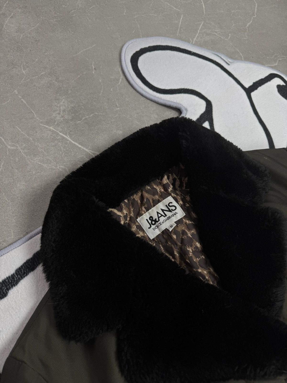Dolce & Gabbana Dolce Gabana Alaska Khaki Fur Jacket Size S Size S / US 4 / IT 40 - 3 Thumbnail