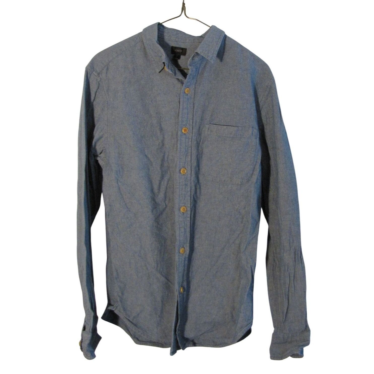 J.Crew J. Crew S Blue Denim Button Down Shirt Size US S / EU 44-46 / 1 - 1 Thumbnail