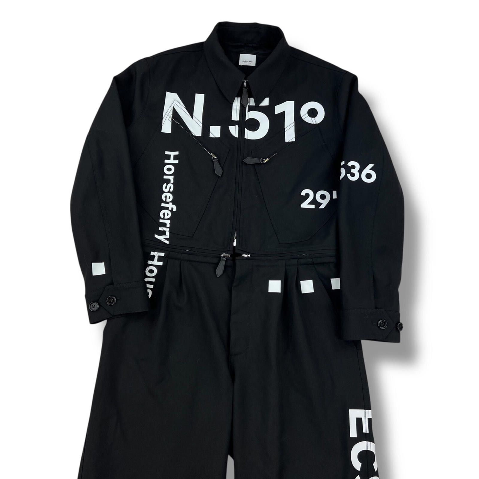 Burberry Burberry Runway Sample Black Detachable Boiler Suit / Jacket Size US XL / EU 56 / 4 - 5 Thumbnail
