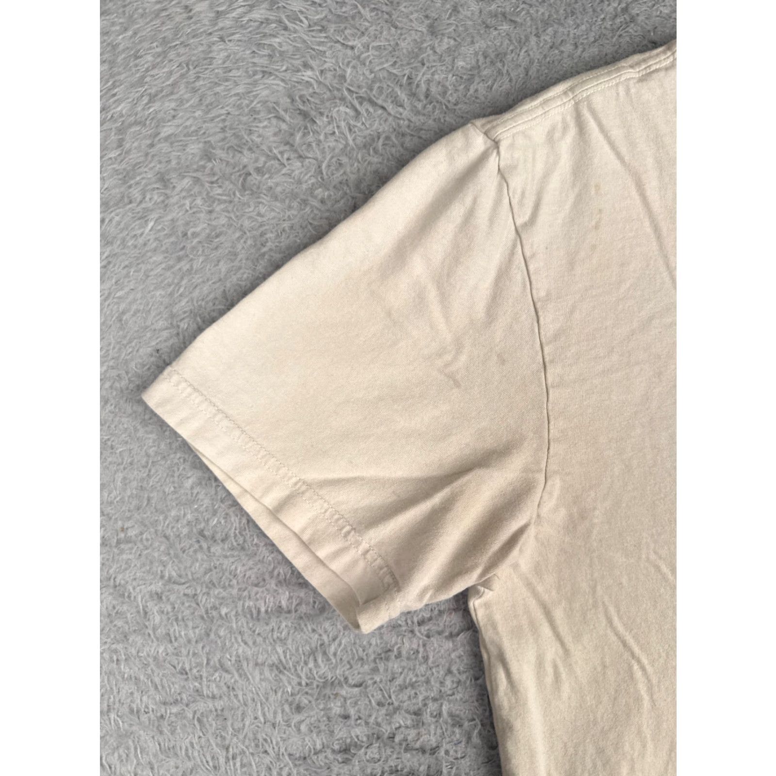 The North Face The North Face Shirt Men S Ivory Short Sleeve Crew Logo 100% Cotton Read Mens S Black Logo Classic Outdoor Seasonal Wear Size US S / EU 44-46 / 1 - 3 Thumbnail