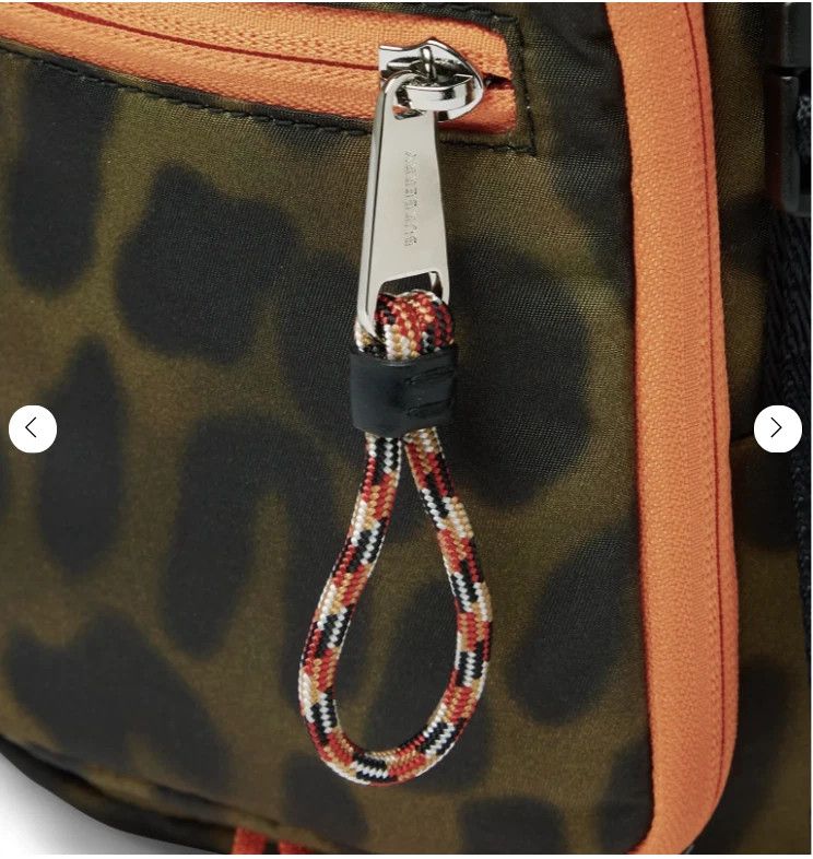 Burberry Animal Print Nylon Leopard Belt Pack crossbody Green bag Size ONE SIZE - 3 Thumbnail
