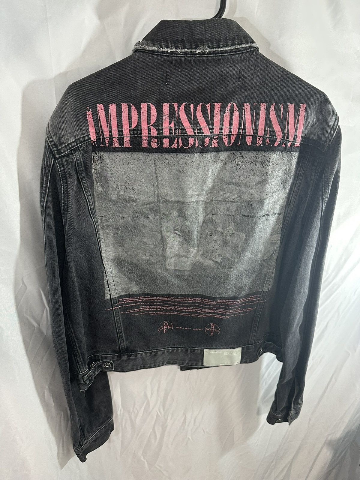 Off-White Off Whote Denim Jacket Impression Size US L / EU 52-54 / 3 - 6 Thumbnail