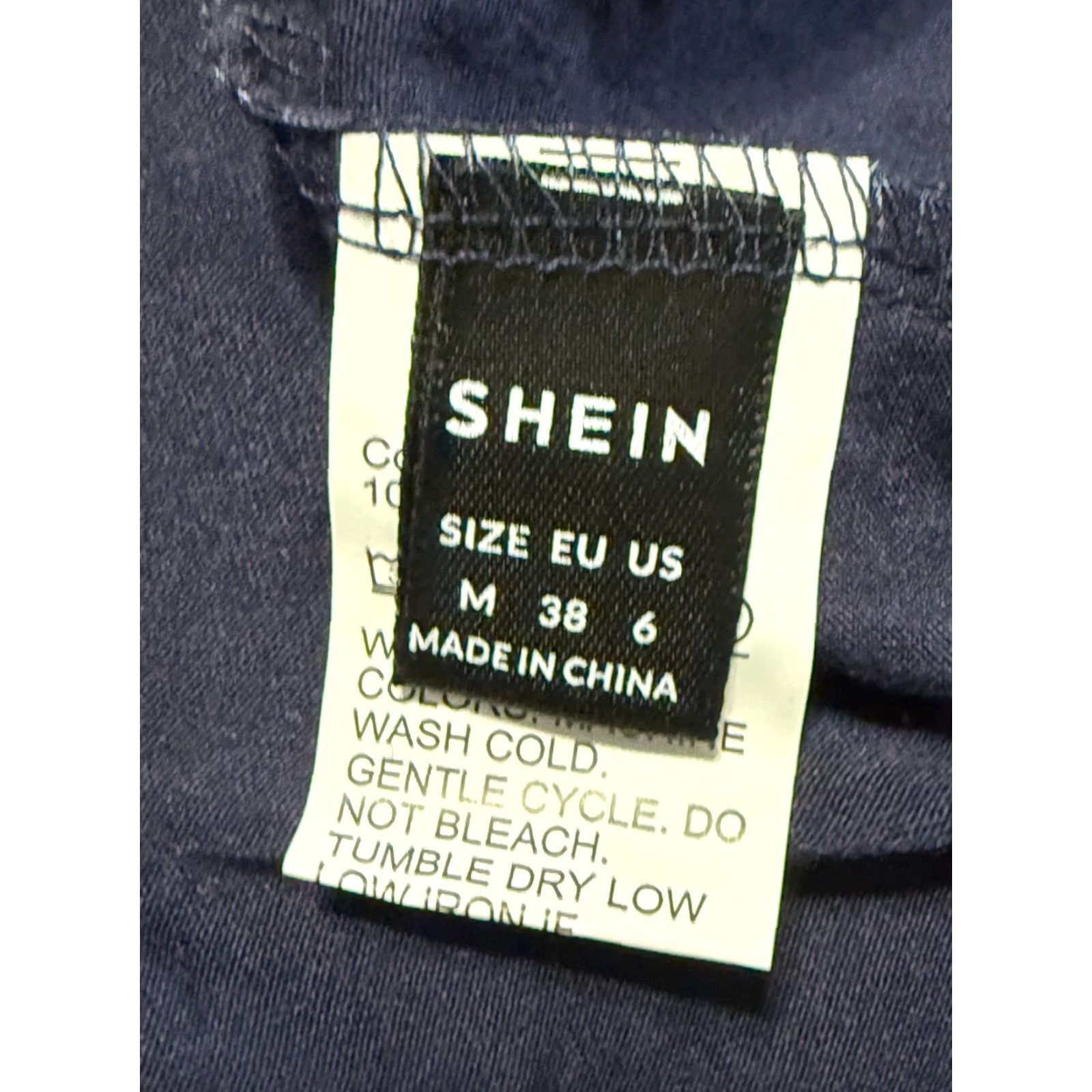 Shein **Women's Size Medium Blue Tank Top Tie Waist Shein Dress** User: Women's Size Medium Blue Tank Top Tie Waist Shein Dress Size M / US 6-8 / IT 42-44 - 4 Thumbnail