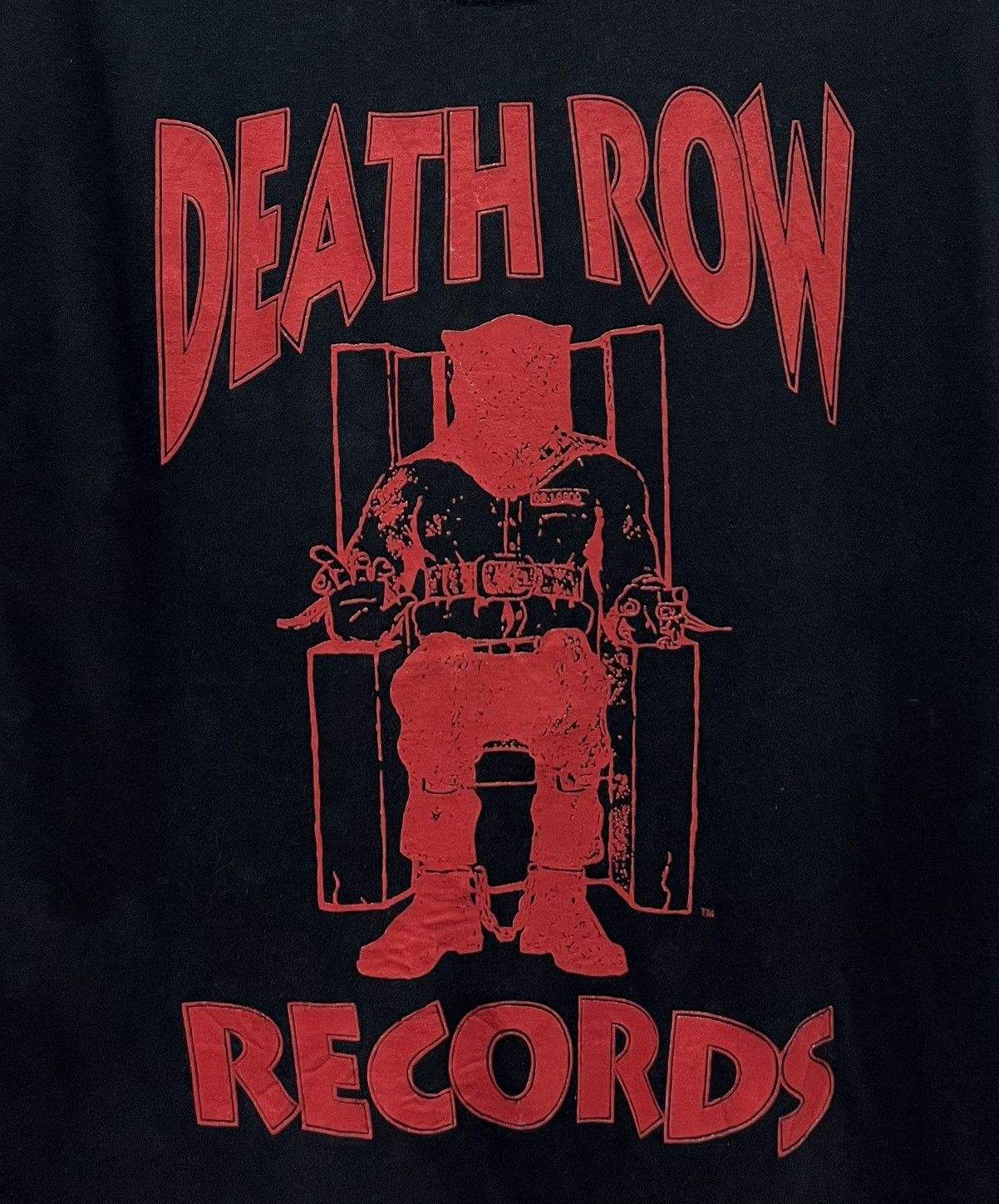 Death Row Records × Rap Tees DEATH ROW RECORDS SHIRT Size US L / EU 52-54 / 3 - 3 Thumbnail