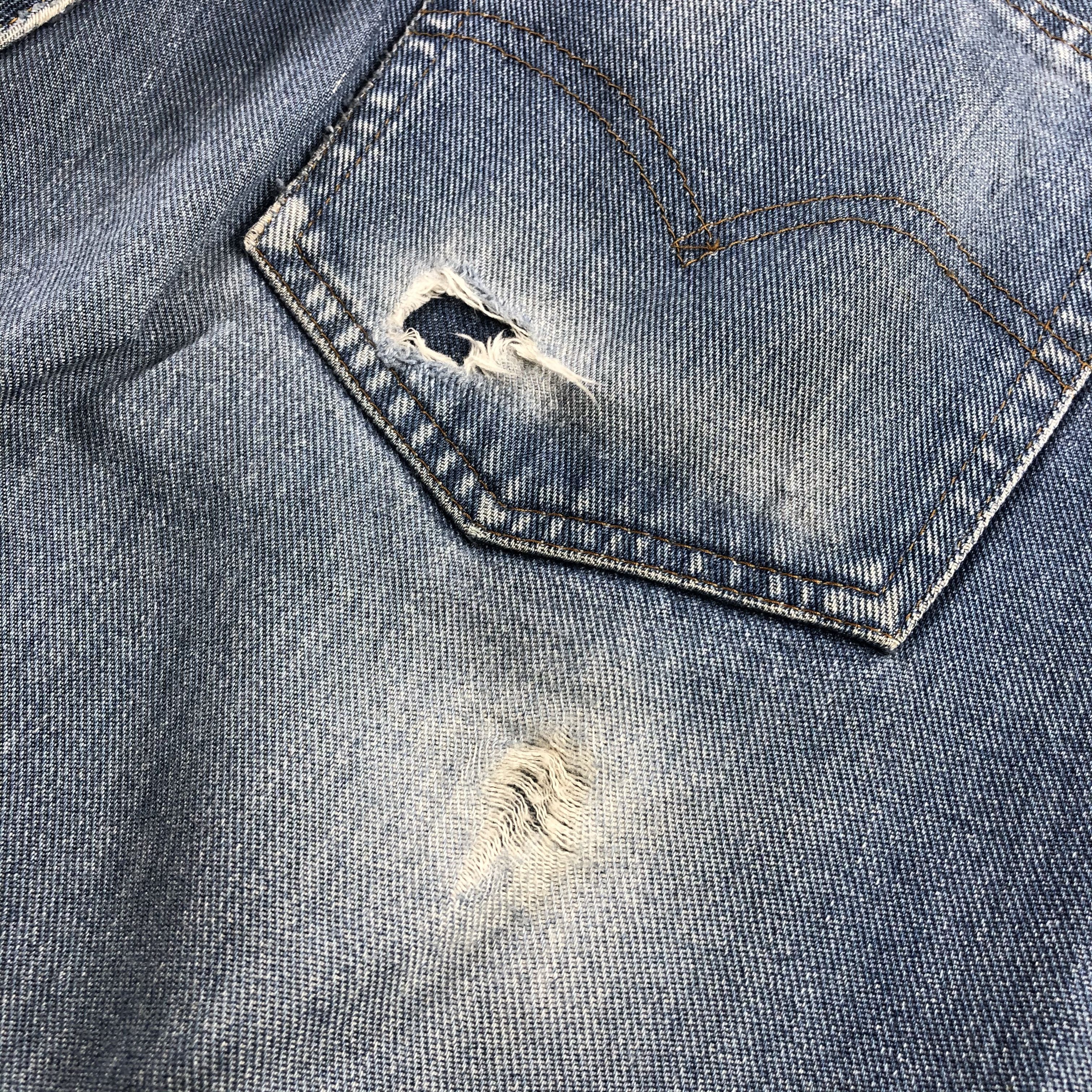Levi's × Vintage 90s Vintage Blue Wash Levis 512 Jeans-JM2734 Size US 29 - 5 Thumbnail