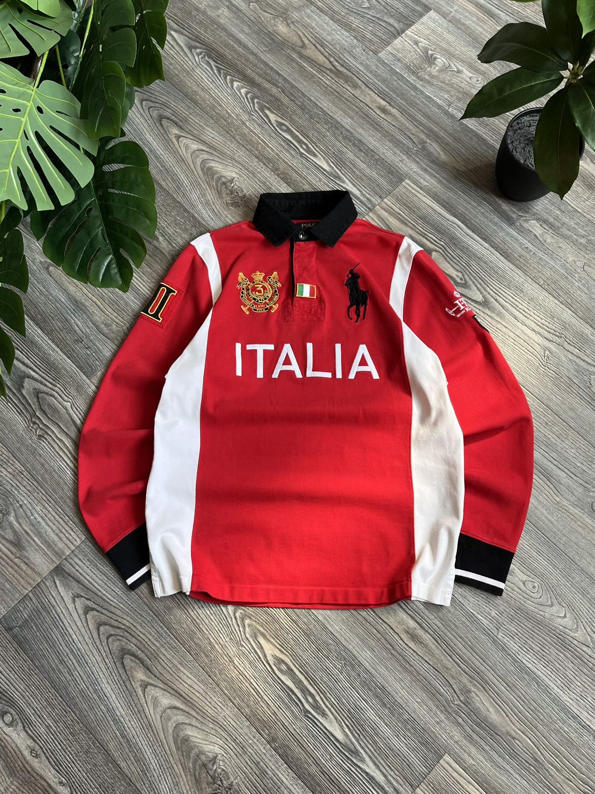 PoloRalphLauren ChiefKeef着用 ITALIA Shirt Polo Ralph Lauren Italia 2011 Polo Rugby Chief Keef | eBay