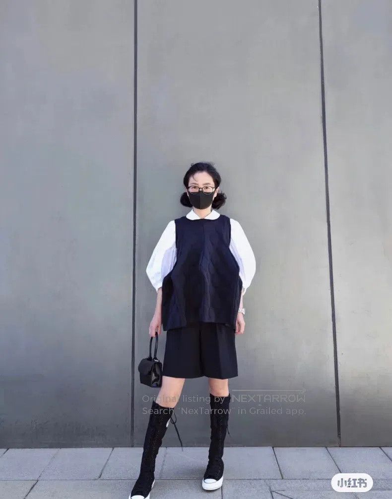 Comme des Garcons Comme Des Garcons Patchwork 3D Pumpkin Shape Knit Vest Size XS / US 0-2 / IT 36-38 - 6 Thumbnail