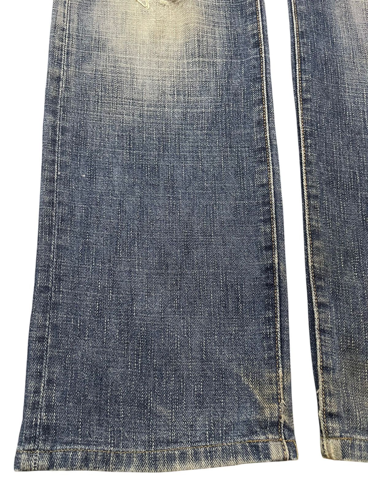Kapital Vintage Japanese Brand Faded Wash Distress Style Jeans Size US 32 / EU 48 - 7 Thumbnail