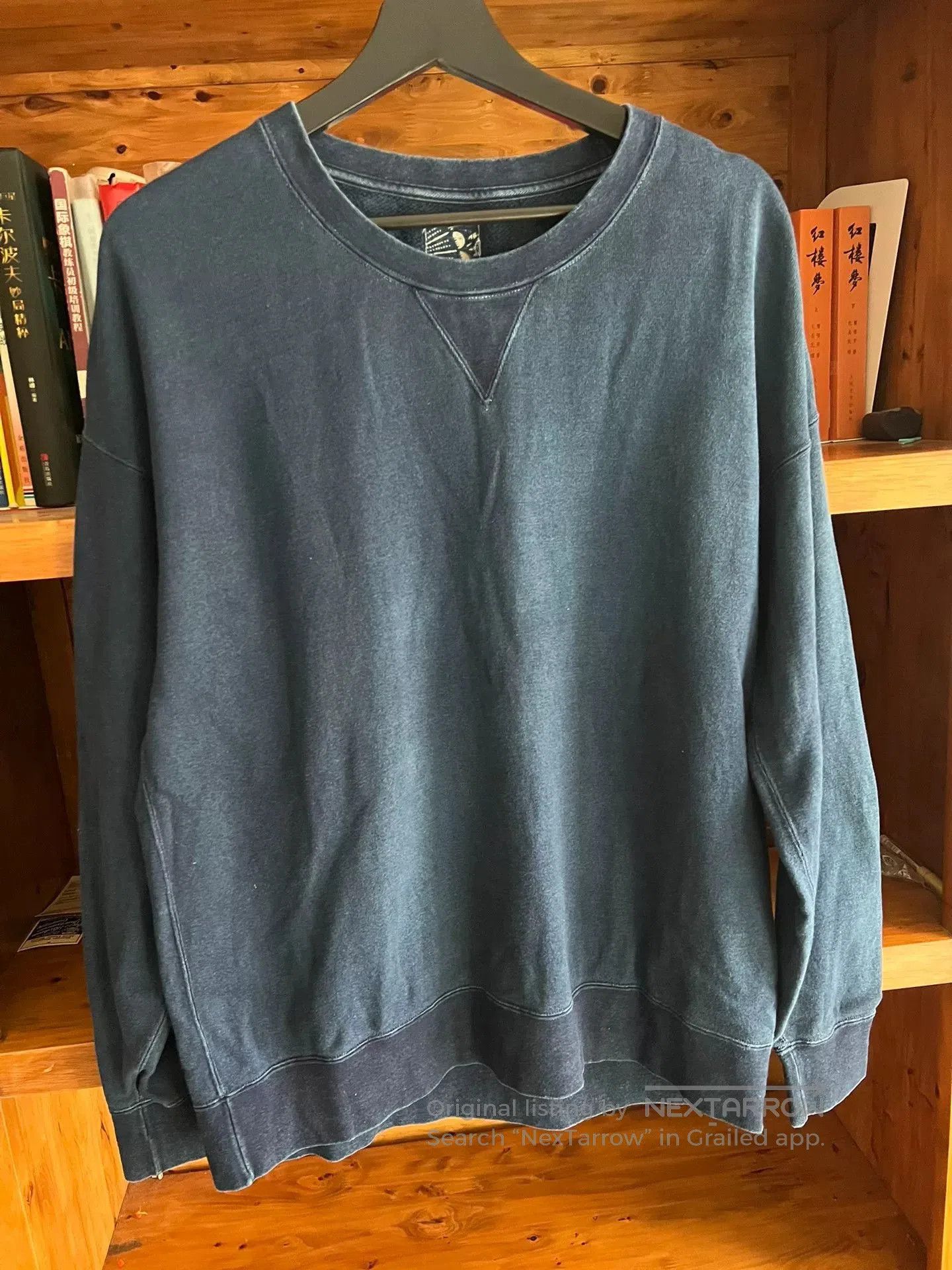 Visvim visvim blue dye long sleeve sweatshirt. Size US M / EU 48-50 / 2 - 2 Thumbnail