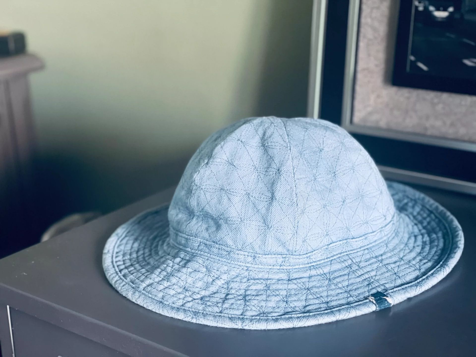 Visvim VISVIM ICT DOME BUCKET HAT INDIGO PATTERN | Grailed