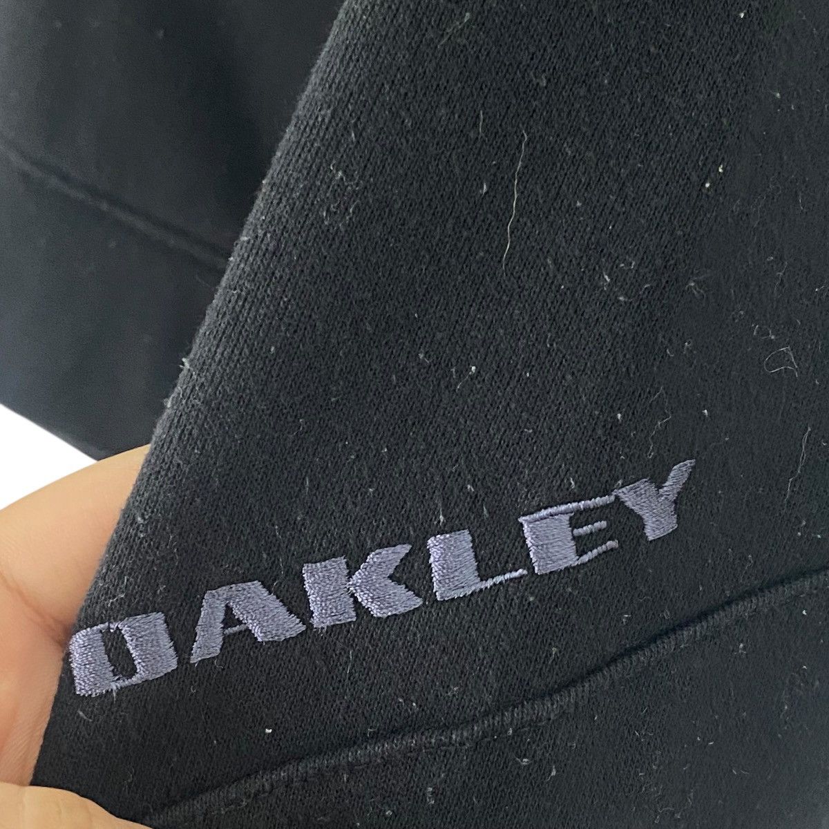 Other Vintage Oakley Black Full Zip Hoodie Sweater Small Logo Size US M / EU 48-50 / 2 - 6 Thumbnail