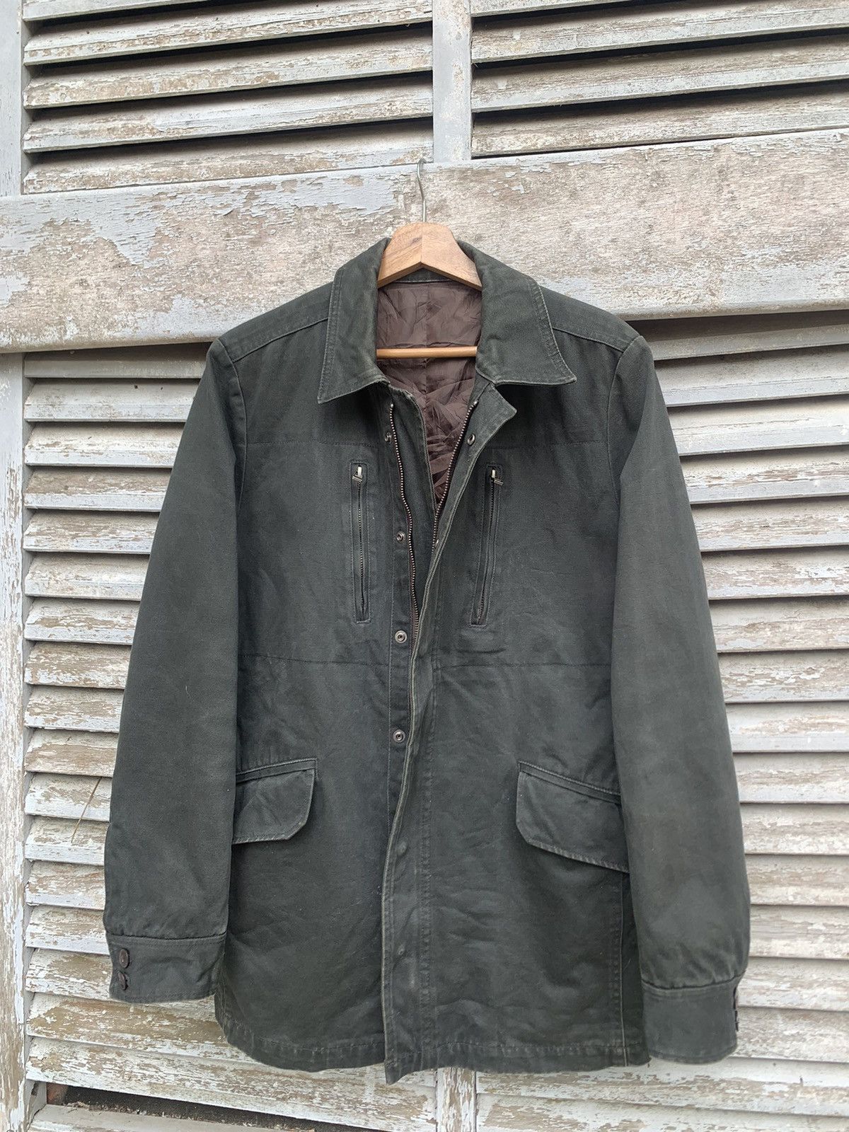 Takeo Kikuchi 👹Vintage Sun Faded Takeo Kikuchi Utility Jacket Size US M / EU 48-50 / 2 - 3 Thumbnail