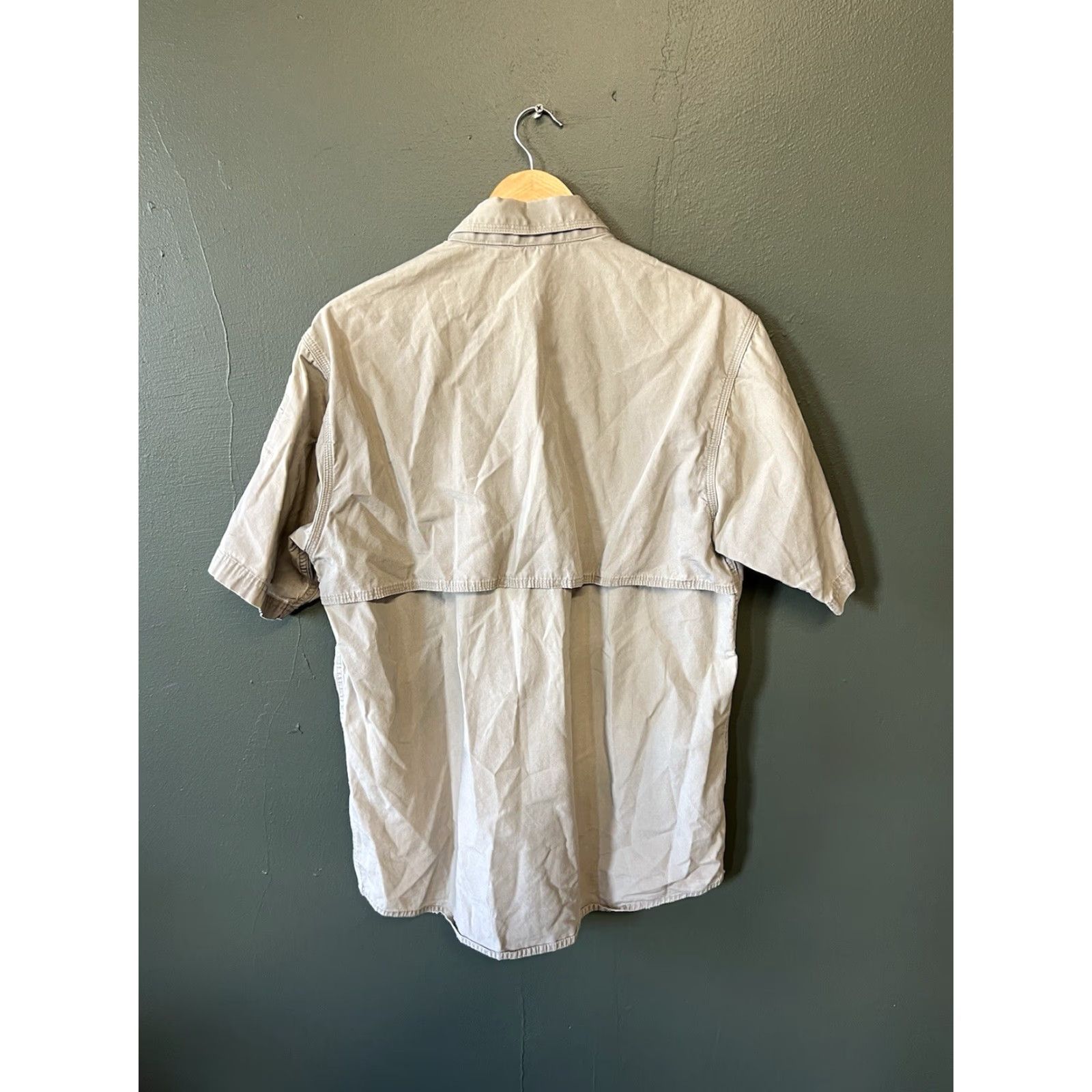 Vintage 5.11 Tactical Shirt Mens Short Sleeve Button-Up Sz M Regular Gray Cotton Size US M / EU 48-50 / 2 - 2 Thumbnail