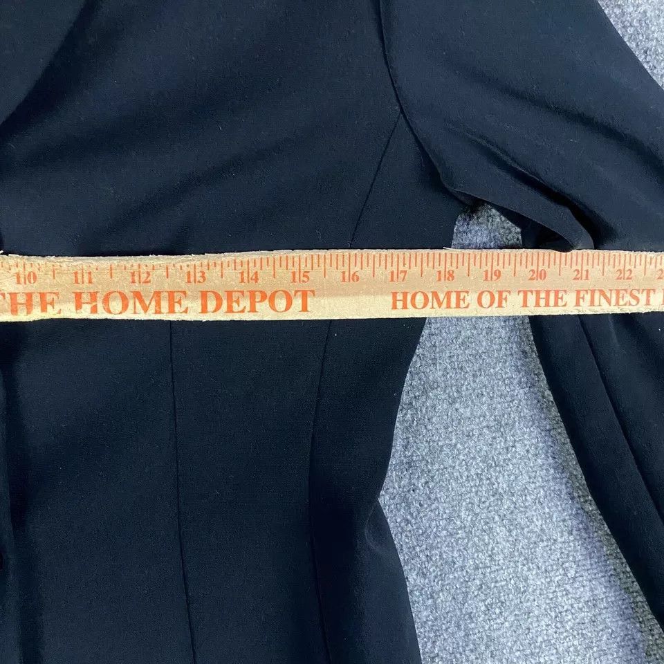 Other Le Suit Blazer Women's 6P Black Petite Jacket 3 Buttons Size M / US 6-8 / IT 42-44 - 4 Thumbnail