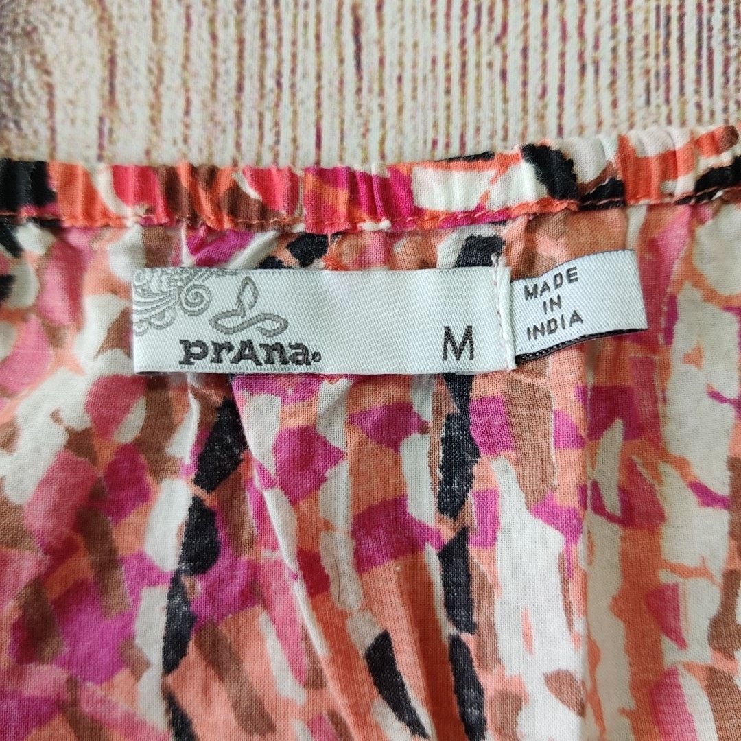 Prana PrAna Breathe crochet neck cotton tank top sz M Size M / US 6-8 / IT 42-44 - 8 Thumbnail