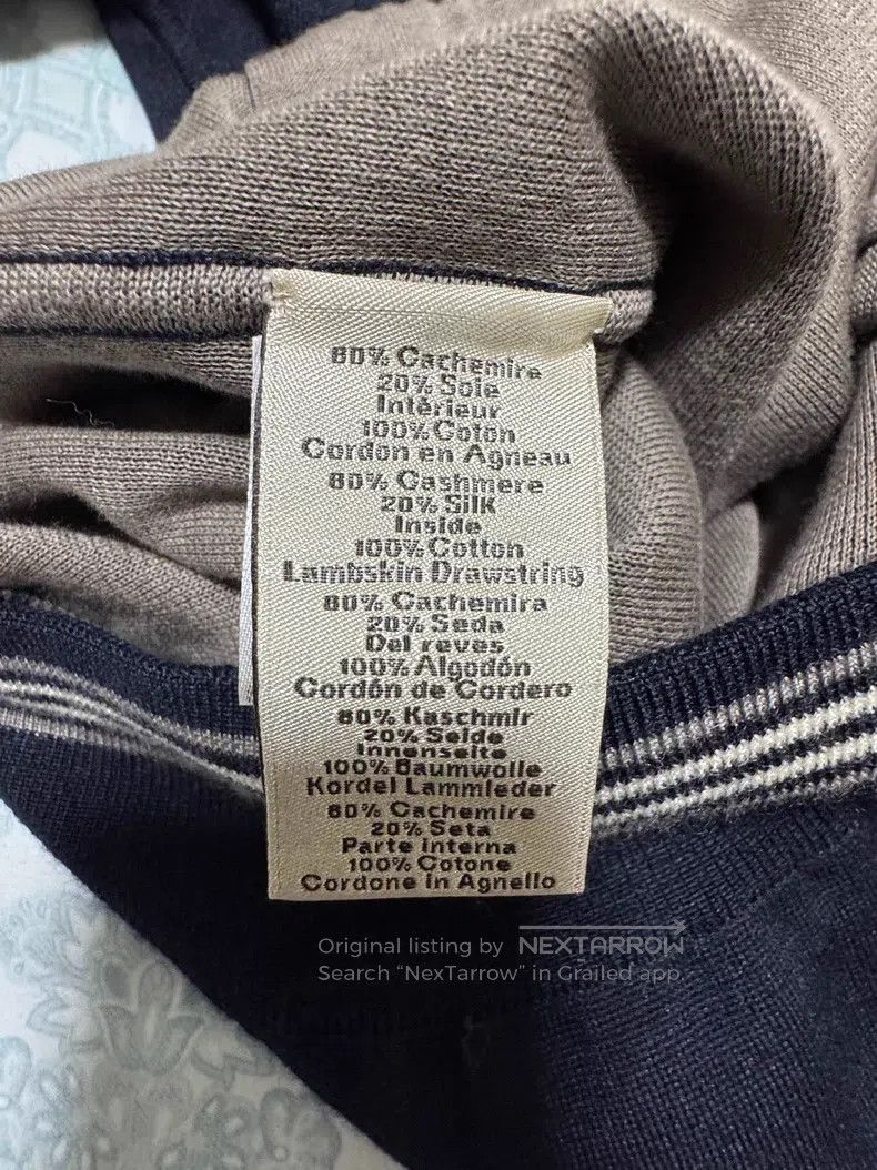 Hermes Hermes Cashmere Hooded Jacket, Thick, 80% Cashmere, 20% Mu Size US M / EU 48-50 / 2 - 6 Thumbnail