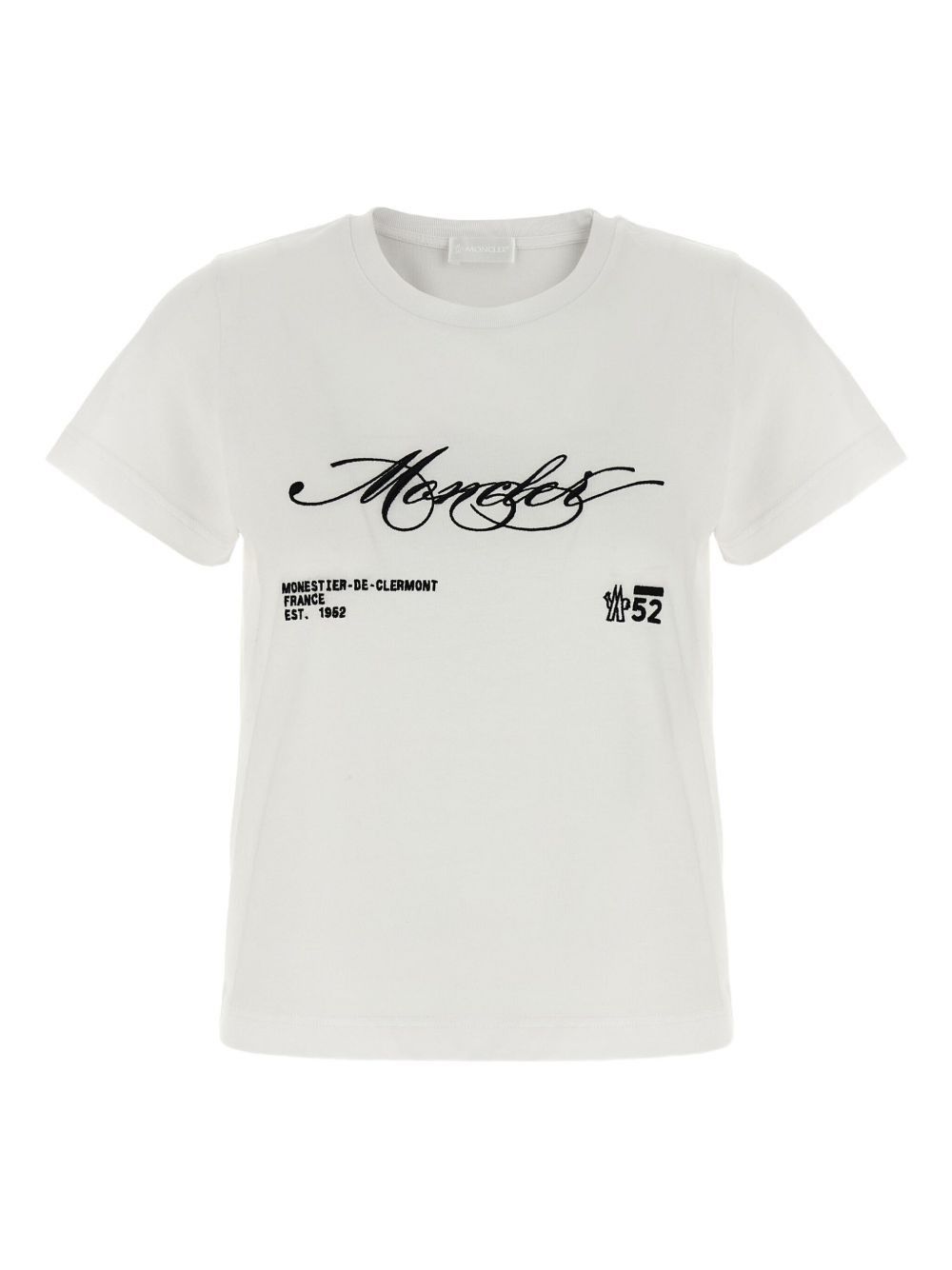Moncler LOGO COTTON T-SHIRT Size XS / US 0-2 / IT 36-38 - 1 Thumbnail
