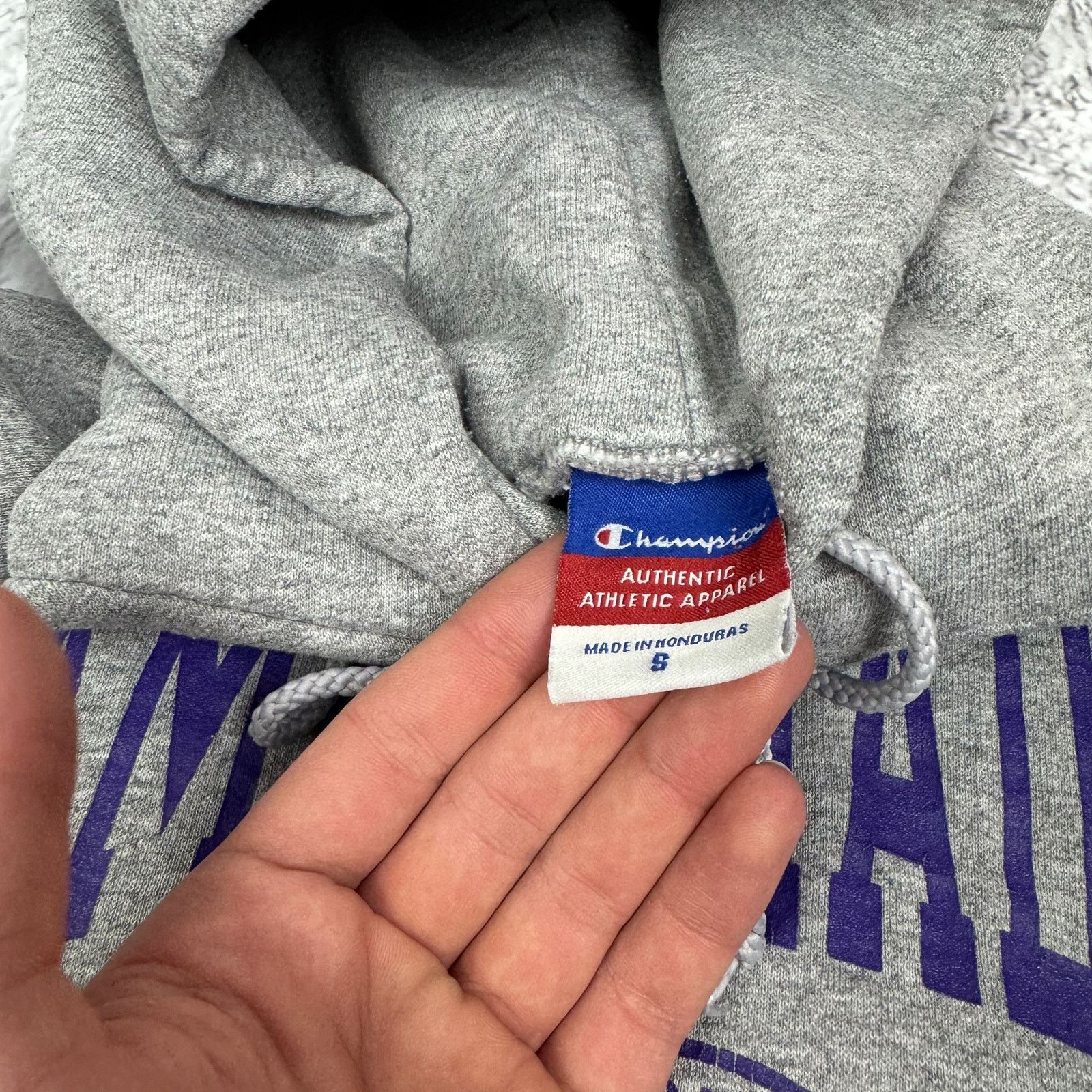 Champion Champion Men's Gray James Madison University Hoodie Small Size US S / EU 44-46 / 1 - 2 Thumbnail