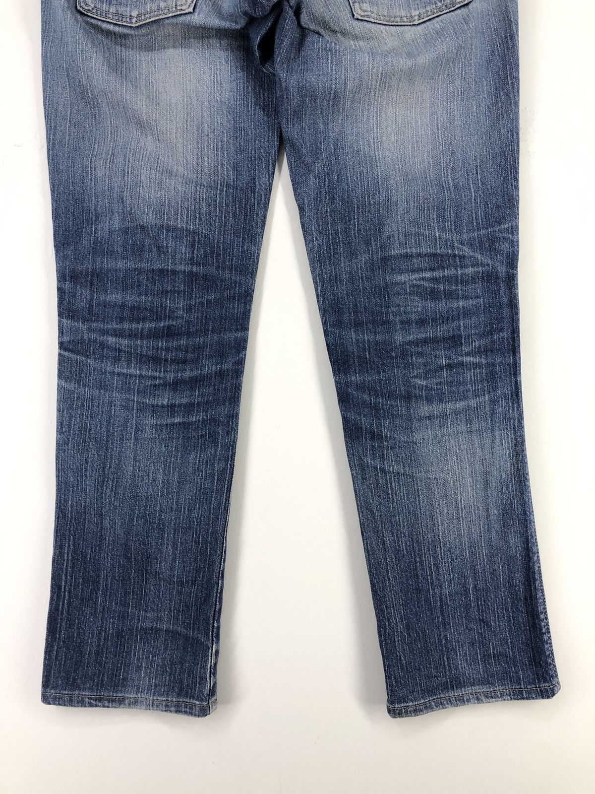 Edwin × Vintage Vintage Edwin Distressed Faded Blue Jeans Size US 28 / EU 44 - 22 Thumbnail