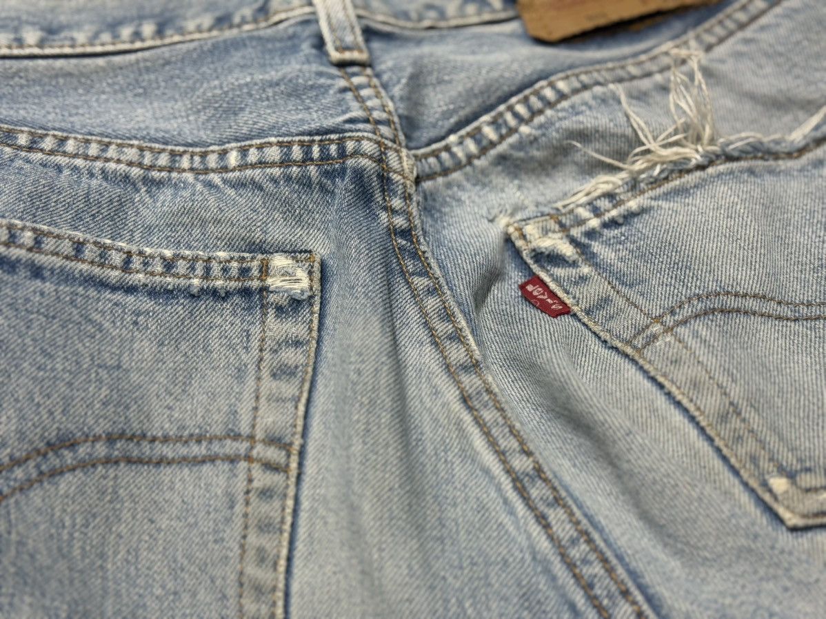 Levi's Vintage 90s Levi's 501 Redline Selvedge Made in USA Size US 28 / EU 44 - 20 Thumbnail