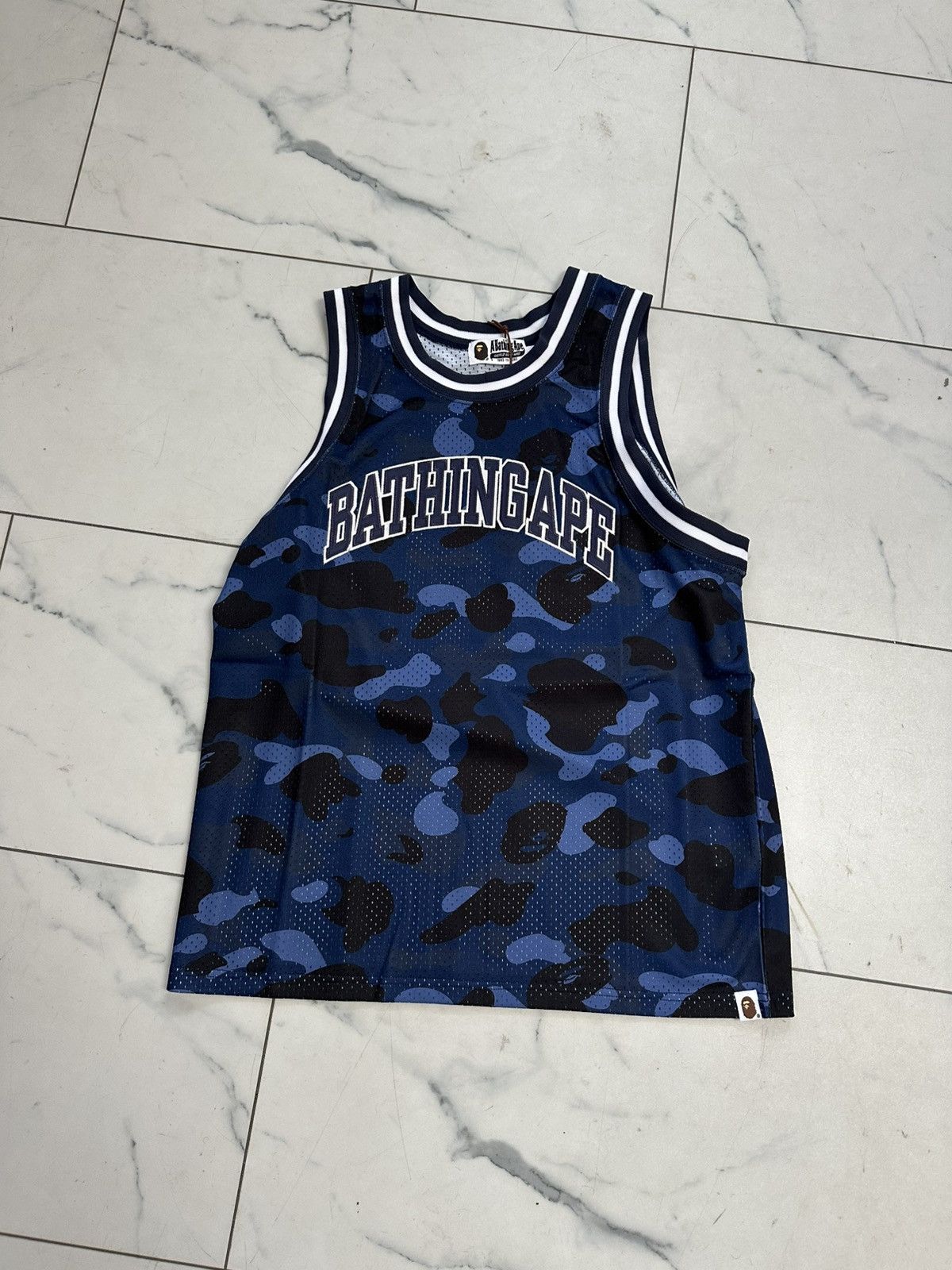 Bape Bape Basketball Jersey ‘Blue’ Size US S / EU 44-46 / 1 - 1 Thumbnail