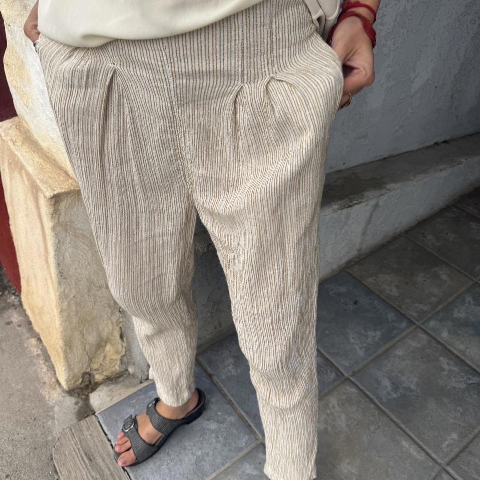 Free People Free People “See You Again” Smocked Pants Pleated Waist Size 28" / US 6 / IT 42 - 3 Thumbnail