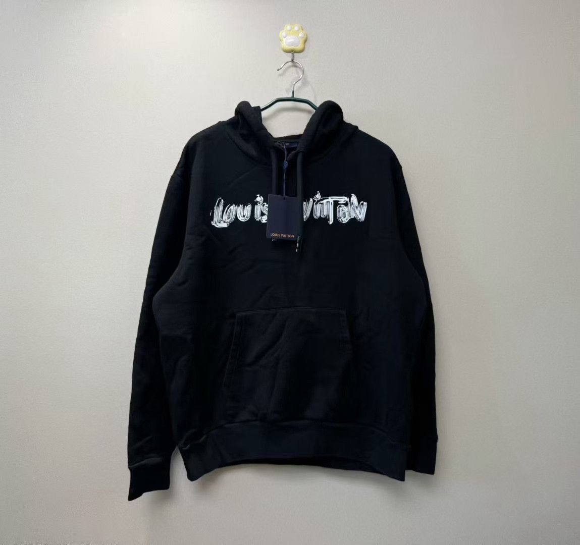 Louis Vuitton Louis Vuitton LV Logo Hoodie Size US XL / EU 56 / 4 - 1 Thumbnail