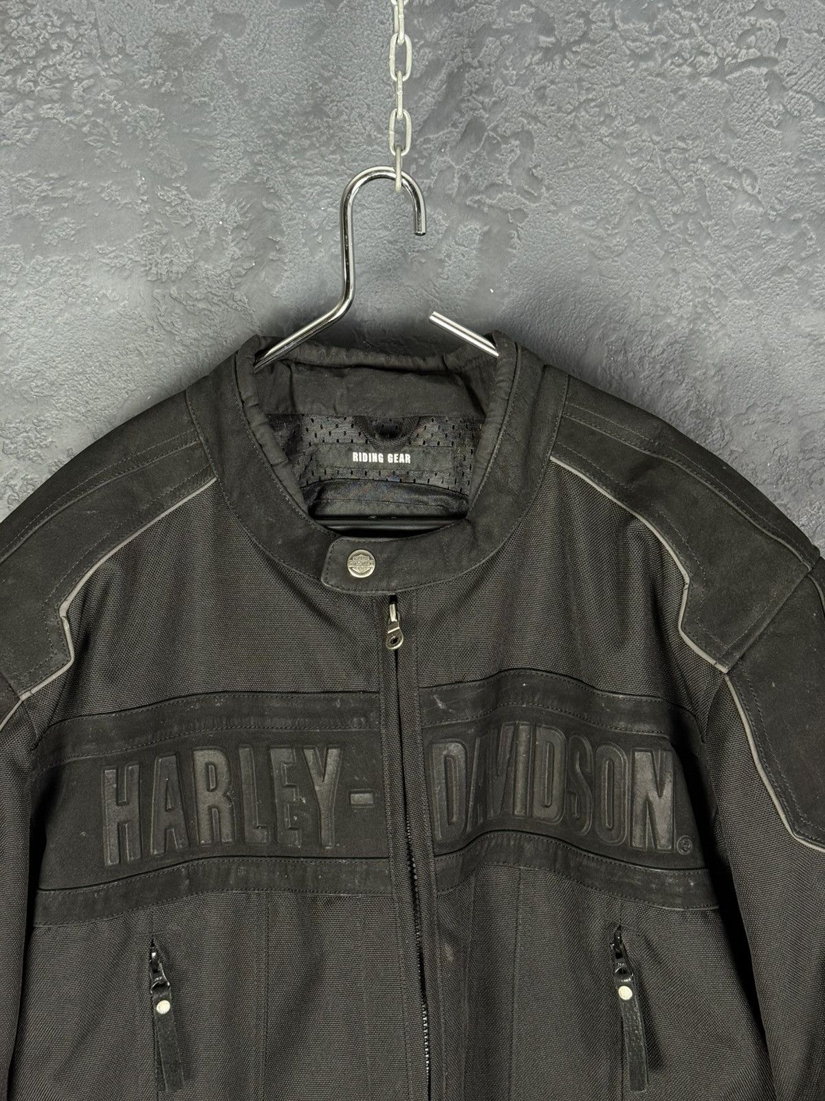 Harley Davidson Harley Davidson Authority Leanther Textile Jacket Body Armor Size US XL / EU 56 / 4 - 7 Thumbnail