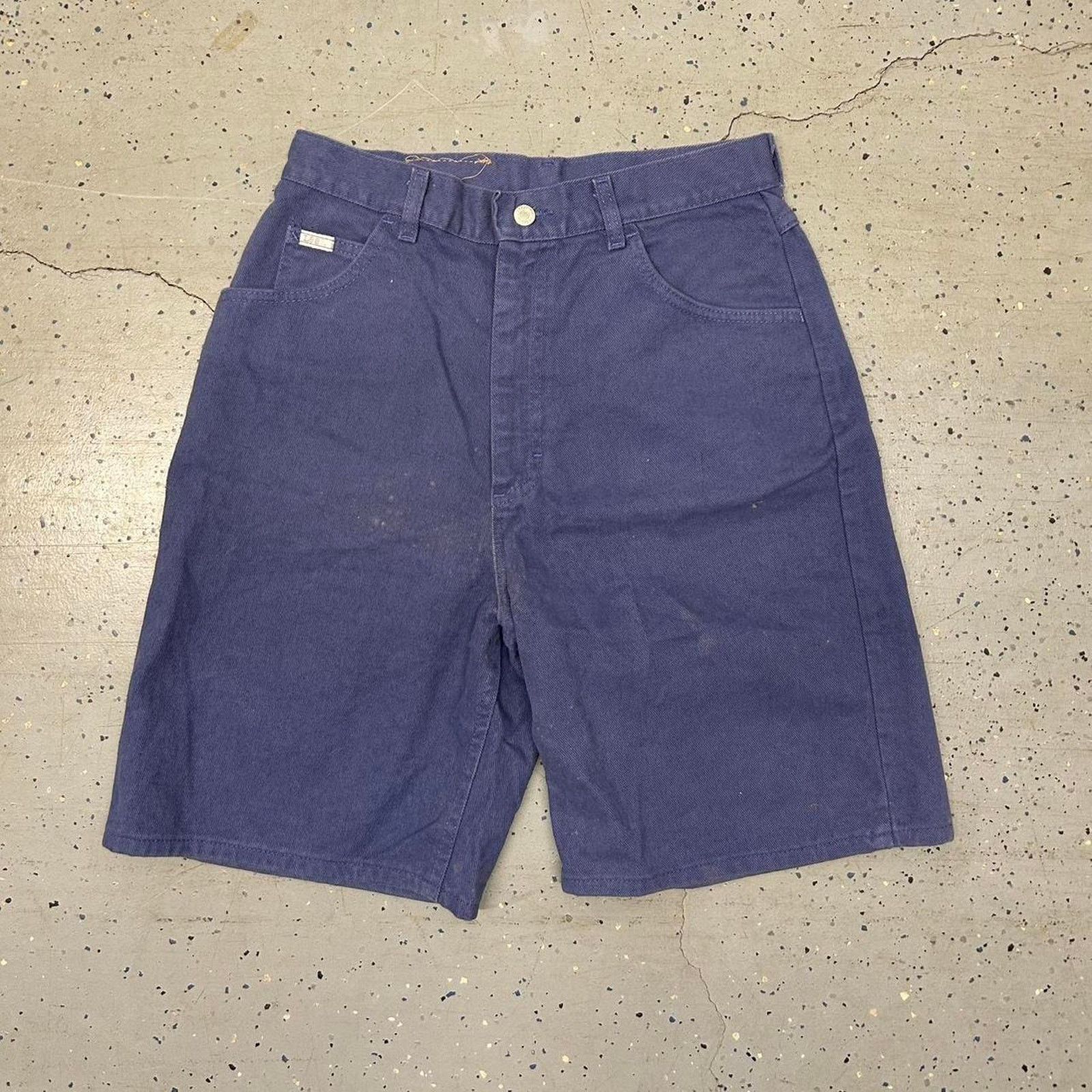 Lee vintage Lee blue denim shorts Size 36" / US 14 / IT 50 - 1 Thumbnail