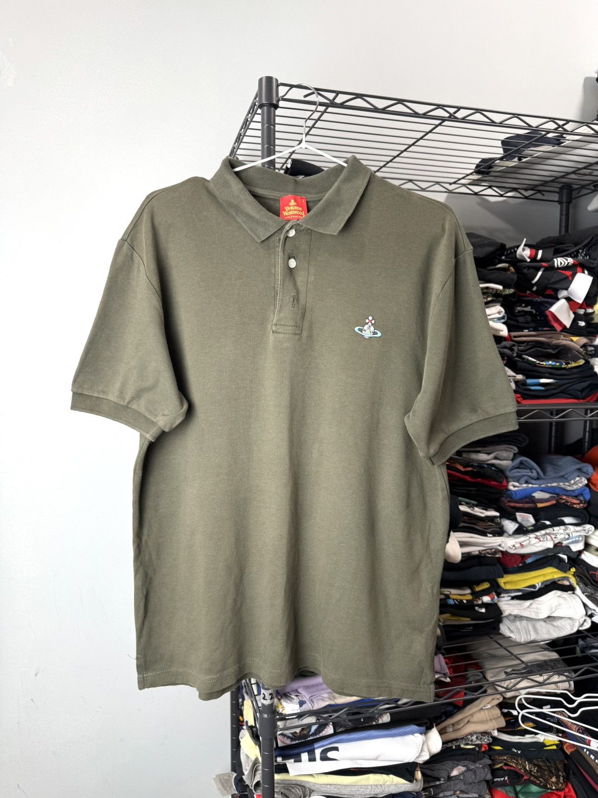 Vivienne Westwood Vivienne Westwood London Polo Shirt Tee Size US L / EU 52-54 / 3 - 1 Thumbnail