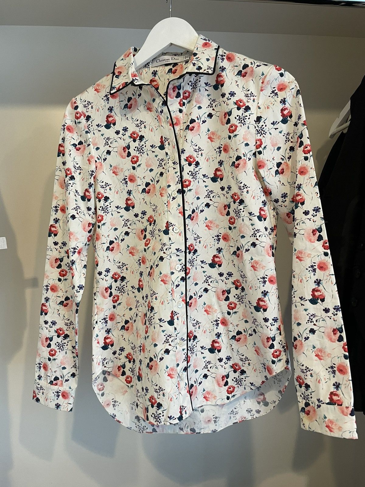 Christian Dior Monsieur × Dior 💎RARE💎 Christian Dior Floral Vintage Shirt Size M / US 6-8 / IT 42-44 - 1 Thumbnail