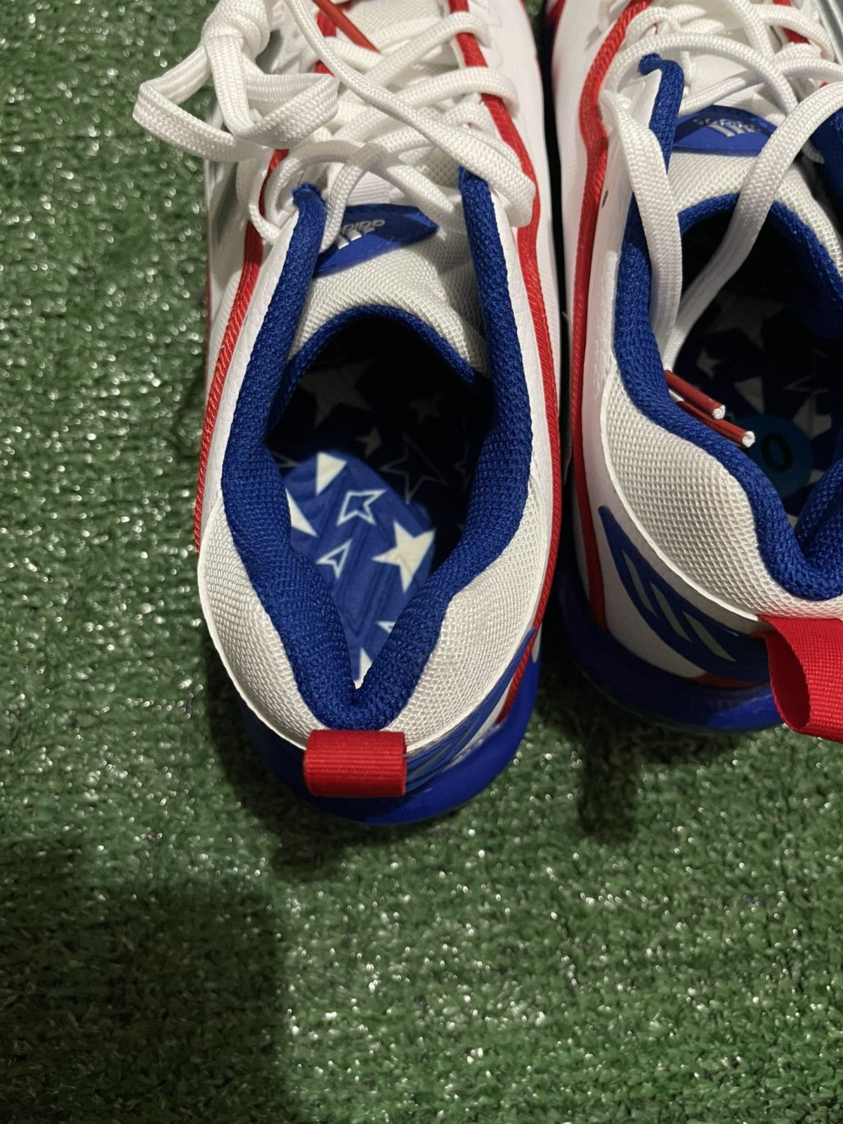 Adidas Adidas Icon 6 Bounce USA All Star Game Baseball Metal Cleats Size US 10 / EU 43 - 7 Thumbnail