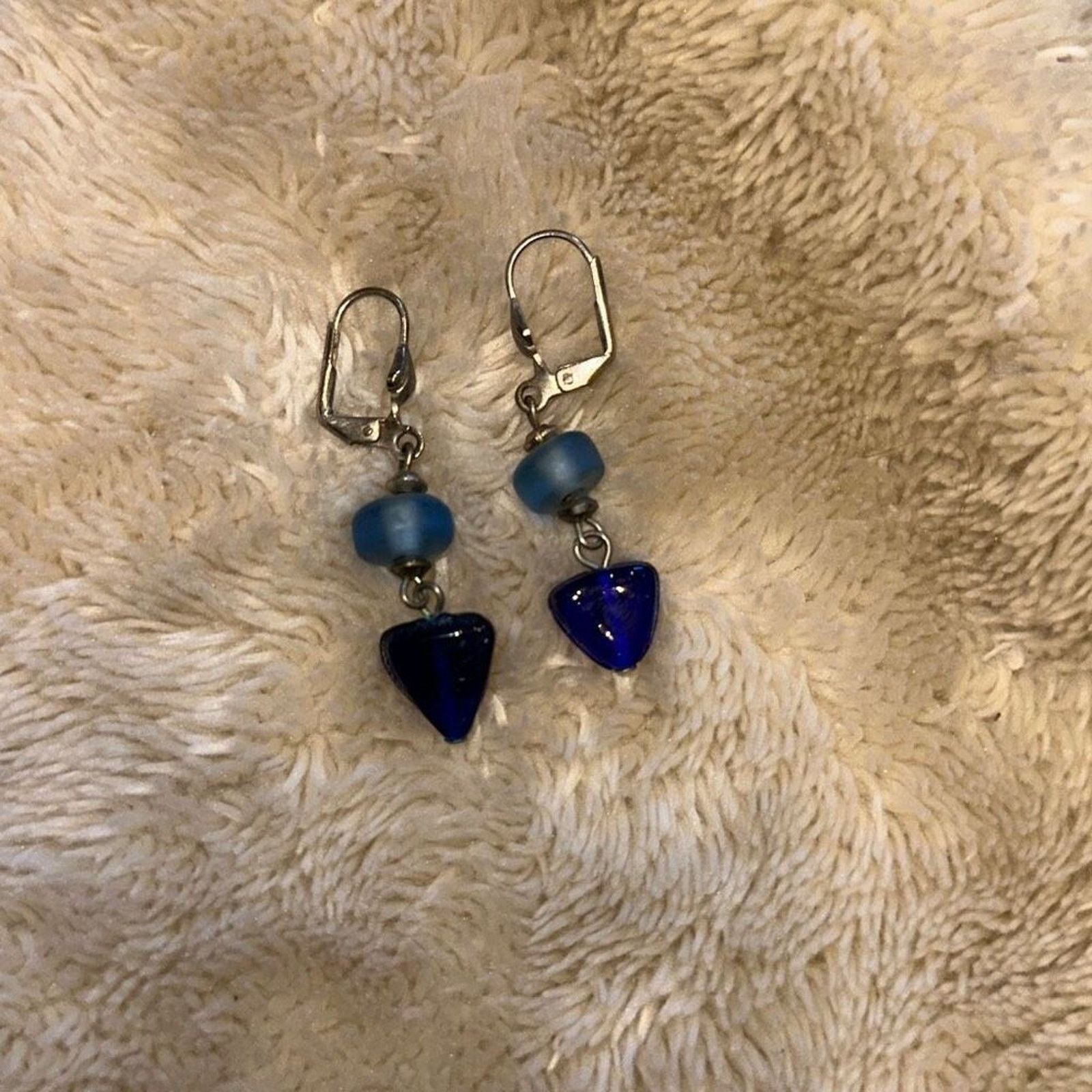Other Blue Beaded Drop Earrings | Sz OS Size ONE SIZE - 4 Thumbnail
