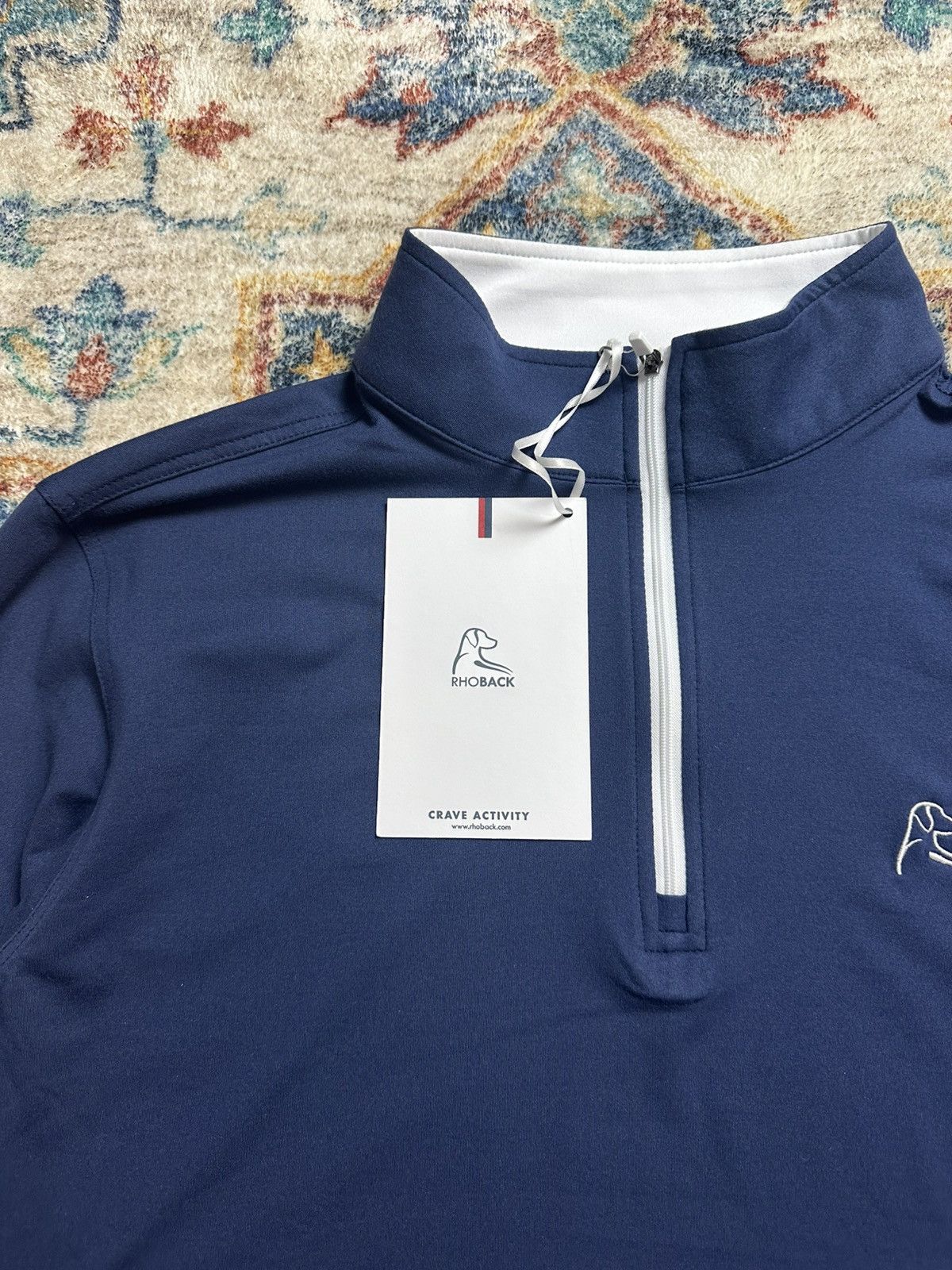 Other Rhoback NWT 1/4 Zip-up Golf Shirt Small Size US S / EU 44-46 / 1 - 4 Thumbnail