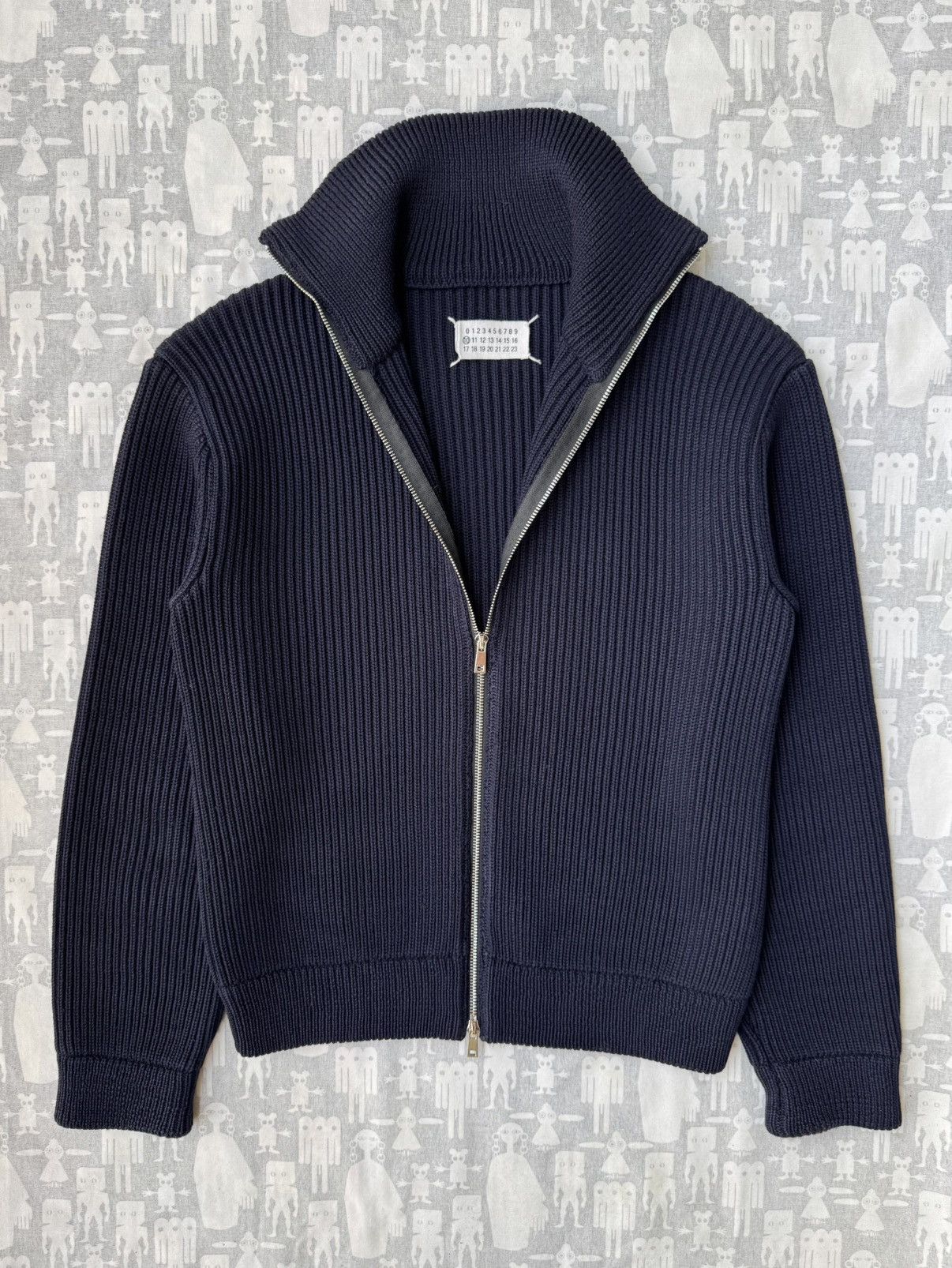 Maison Margiela Maison Martin Margiela AW00 Camionneur Drivers Navy Knit Size US M / EU 48-50 / 2 - 1 Thumbnail