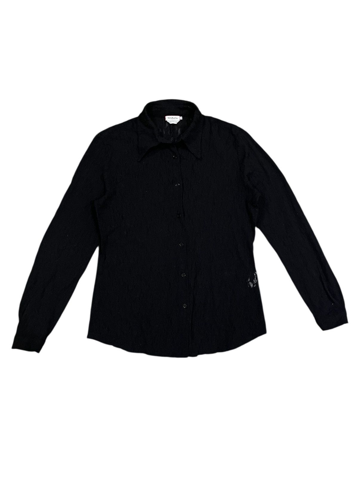 Other MAX&CO SHIRT BUTTON UP BLACK Size M / US 6-8 / IT 42-44 - 1 Thumbnail