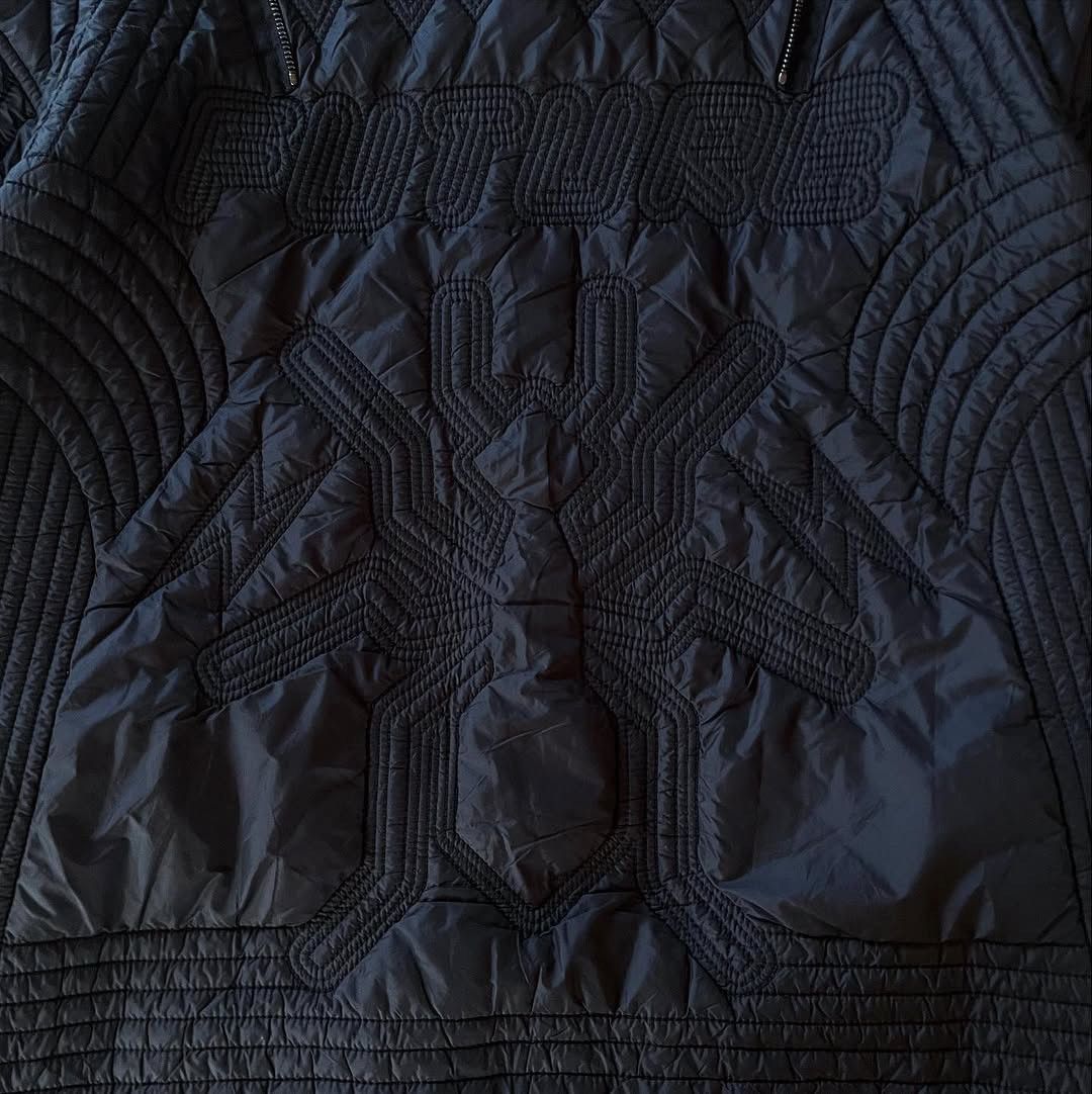 Diesel Black Gold DIESEL BLACK GOLD Embroidered W-PAR-Quilted Black Jacket Size US S / EU 44-46 / 1 - 3 Thumbnail