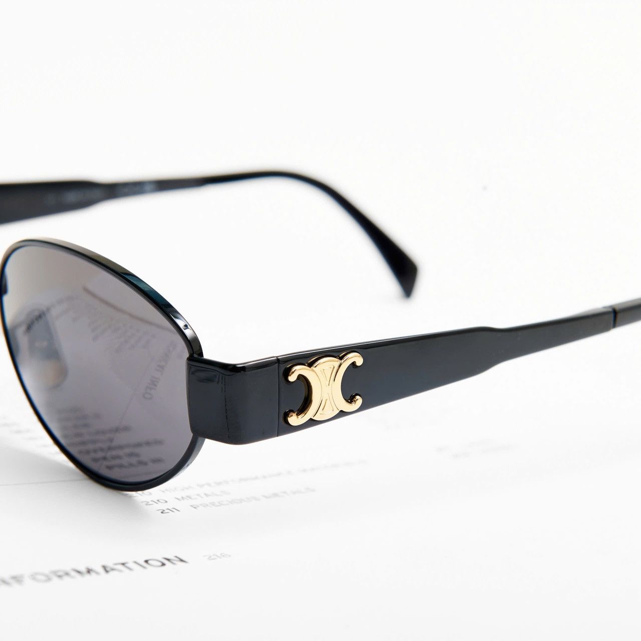 Celine CELINE CL40235U 01A SUNGLASSES Size ONE SIZE - 3 Thumbnail