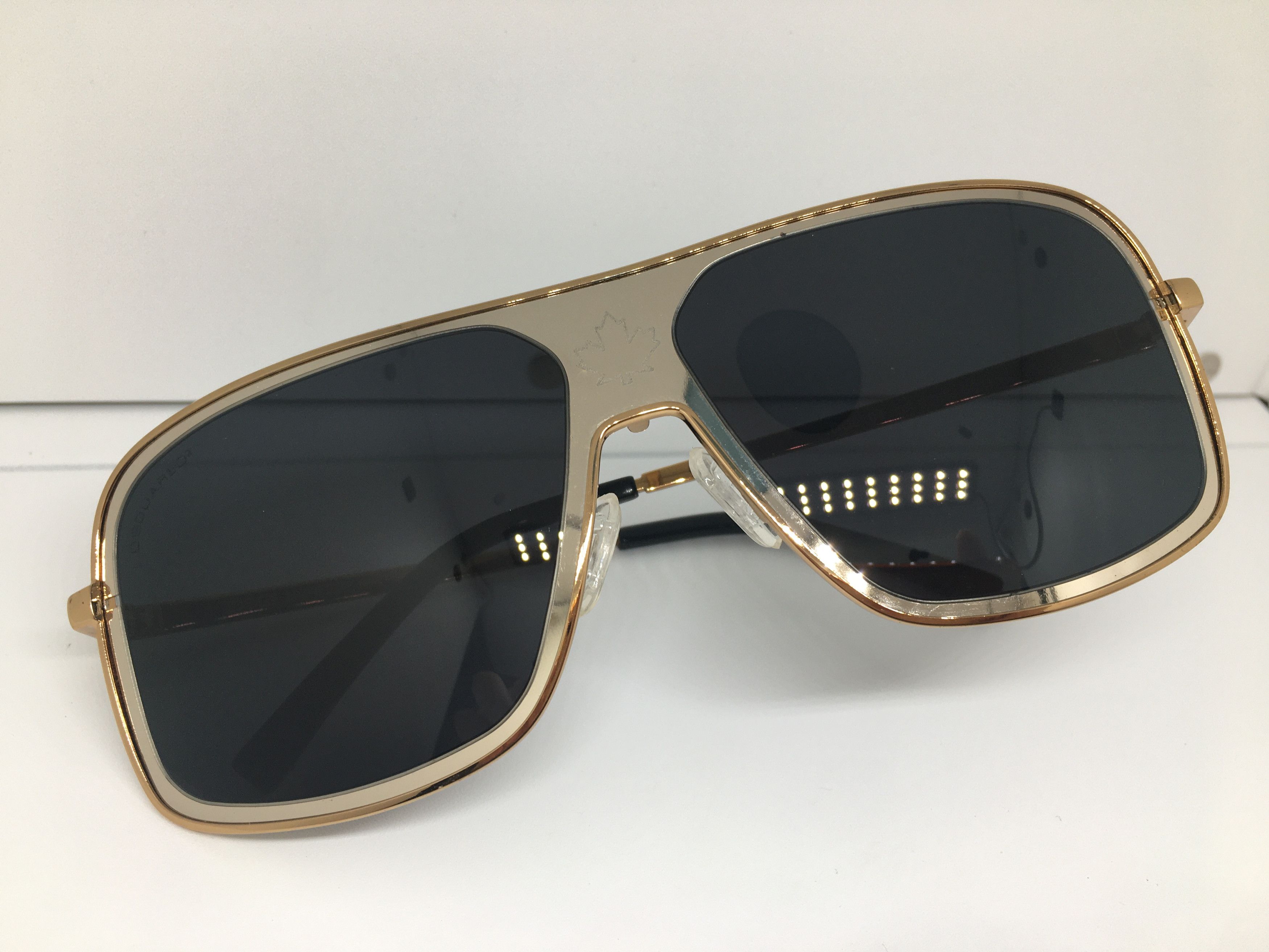 Dsquared2 Vintage DSQUARED2 Player Aviator Sunglasses Frame Italy Size ONE SIZE - 7 Thumbnail