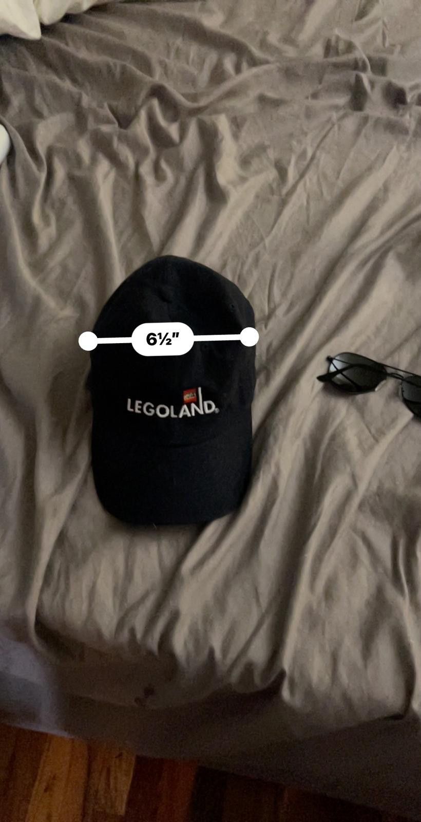 Other LEGOLAND Black Baseball Cap- Hat That Brings Bricks to Head! Size ONE SIZE - 4 Thumbnail