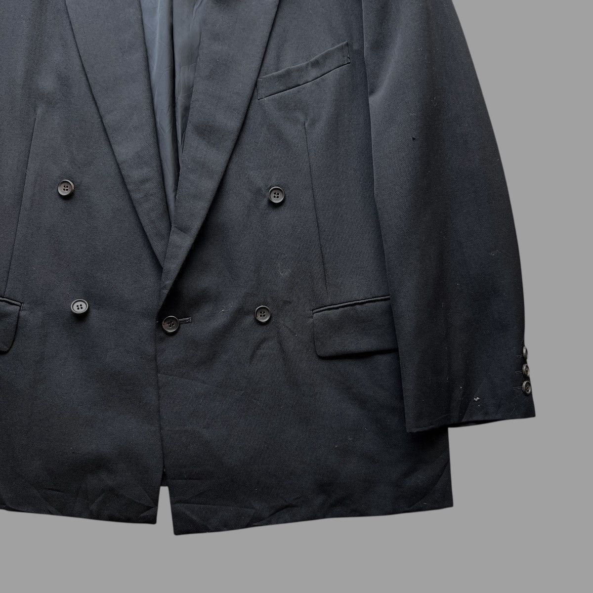 Comme des Garcons Homme Plus 🔥 AD1991 Comme Des Garcons Homme Plus Double Breast Blazer Size US L / EU 52-54 / 3 - 8 Thumbnail