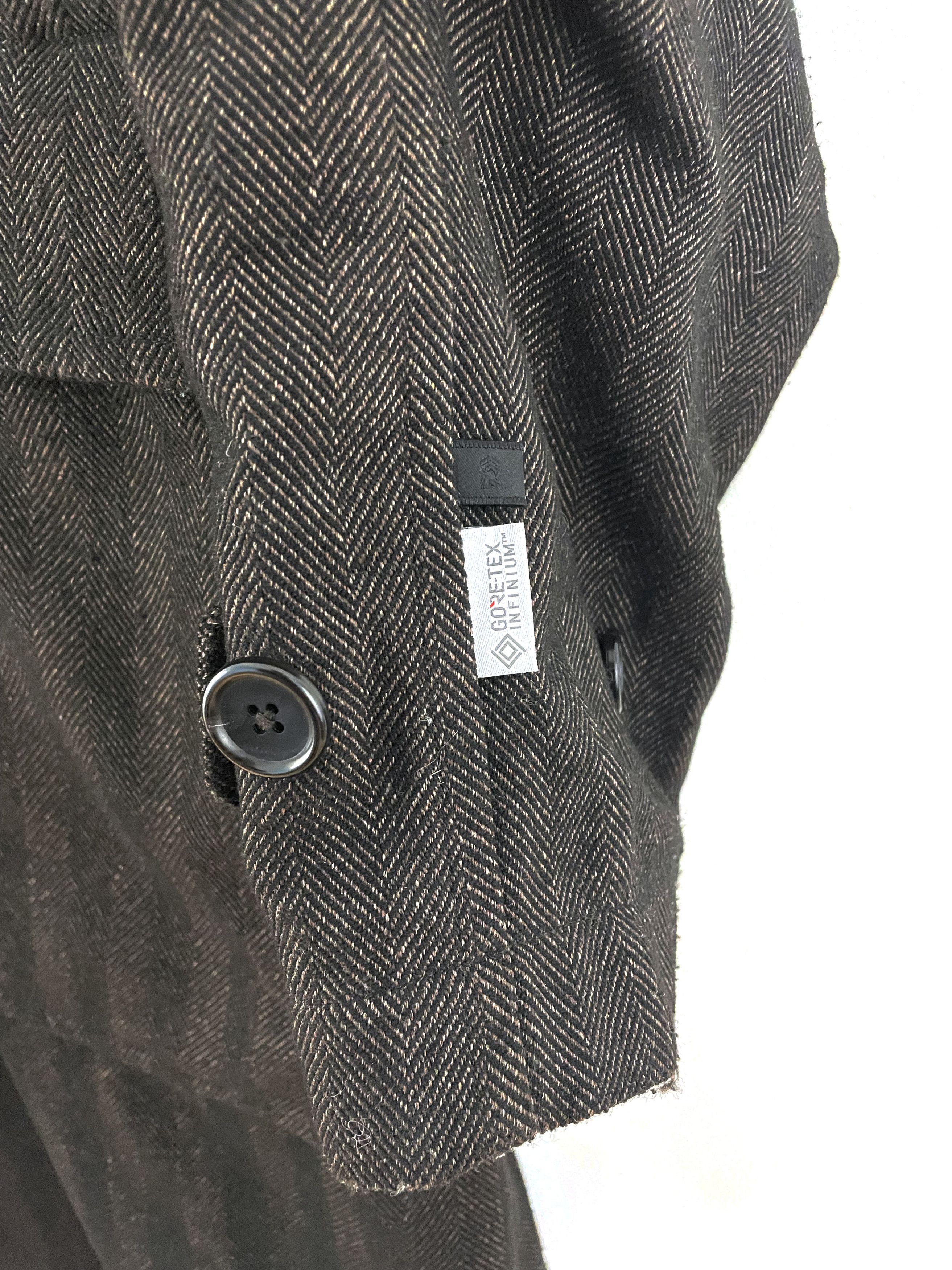 DAIWA PIER39 Herringbone Goretex Duffle Coat Size US L / EU 52-54 / 3 - 5 Thumbnail