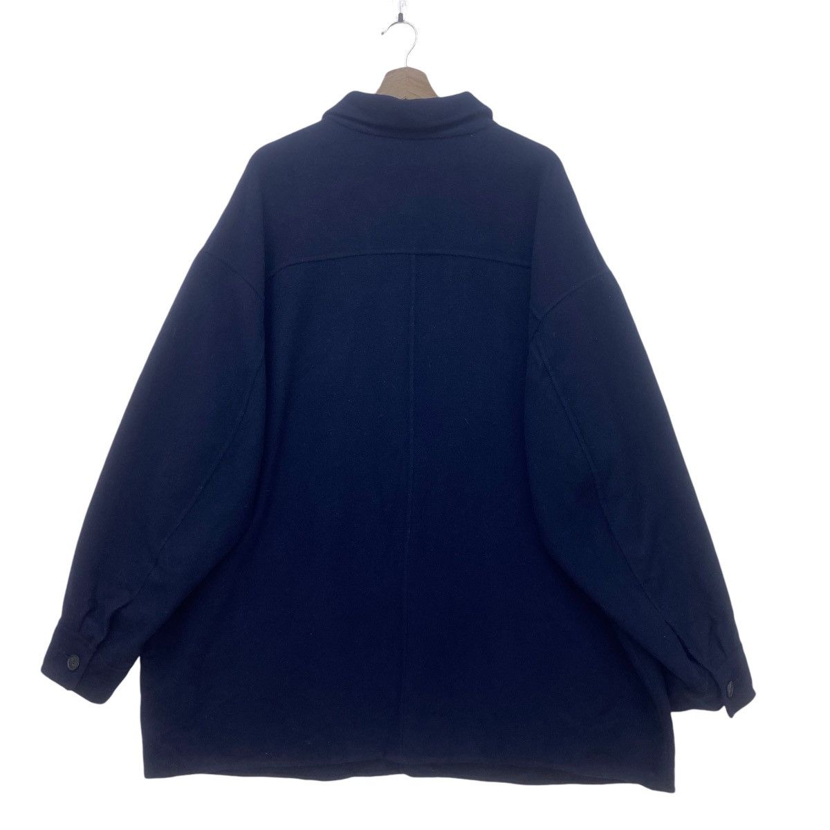 Designer × Jil Sander × Uniqlo Jil Sander Uniqlo Wool Heavy Coat Size US XL / EU 56 / 4 - 3 Thumbnail
