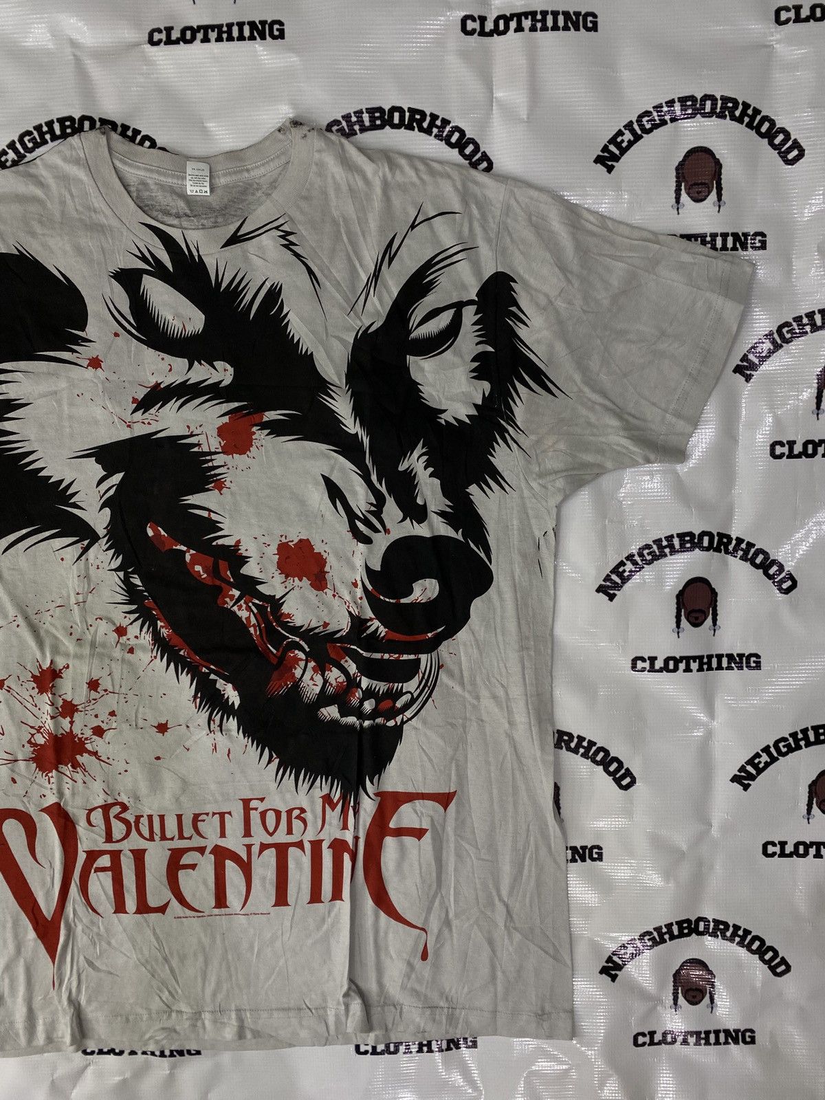 Other BULLET FOR MY VALENTINE 2009 SHIRT. Size US XL / EU 56 / 4 - 6 Thumbnail
