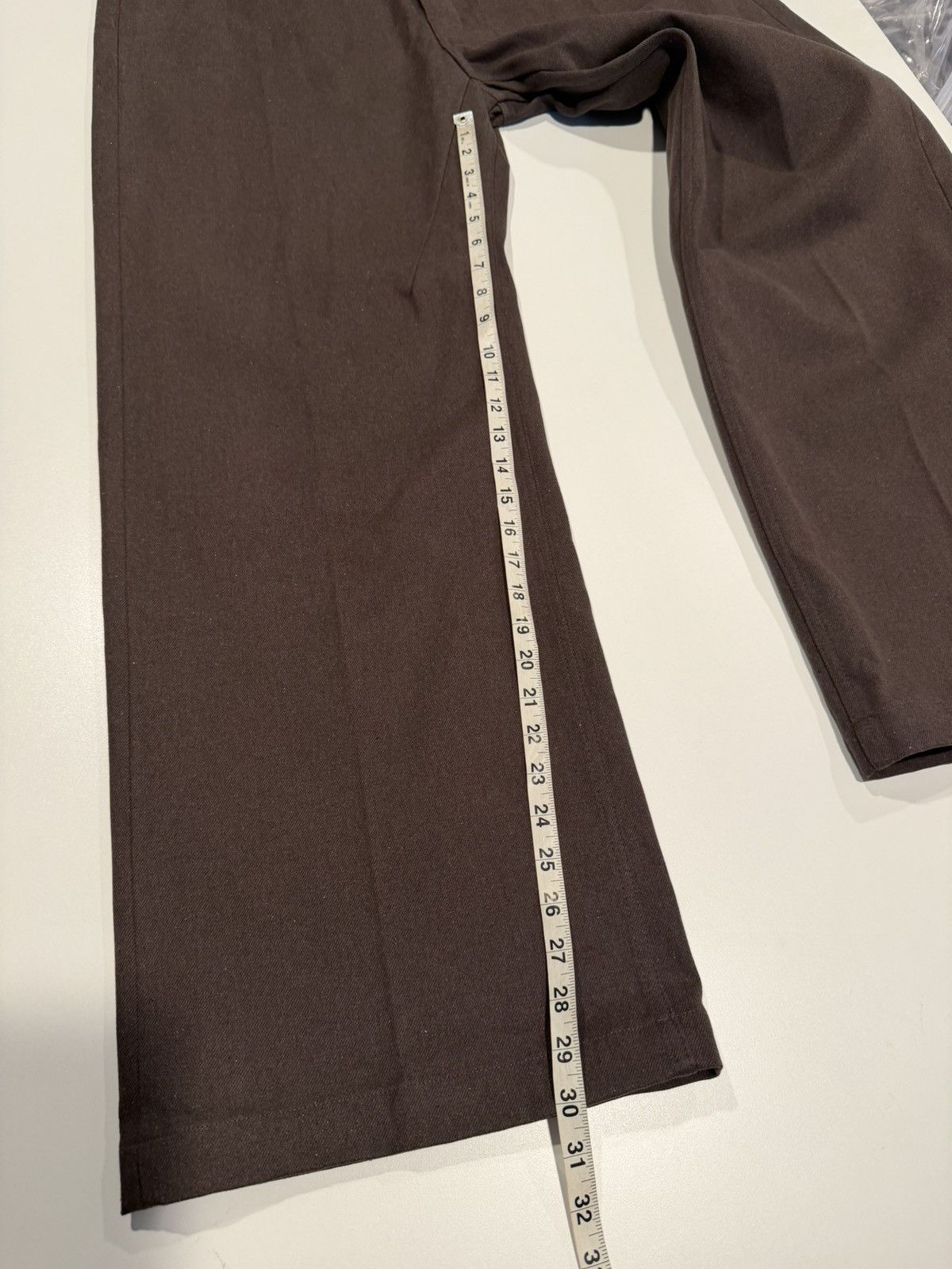 Rick Owens Rick Owens 2025 wide leg pants. 52/36/XL.$1320 Size US 36 / EU 52 - 11 Thumbnail