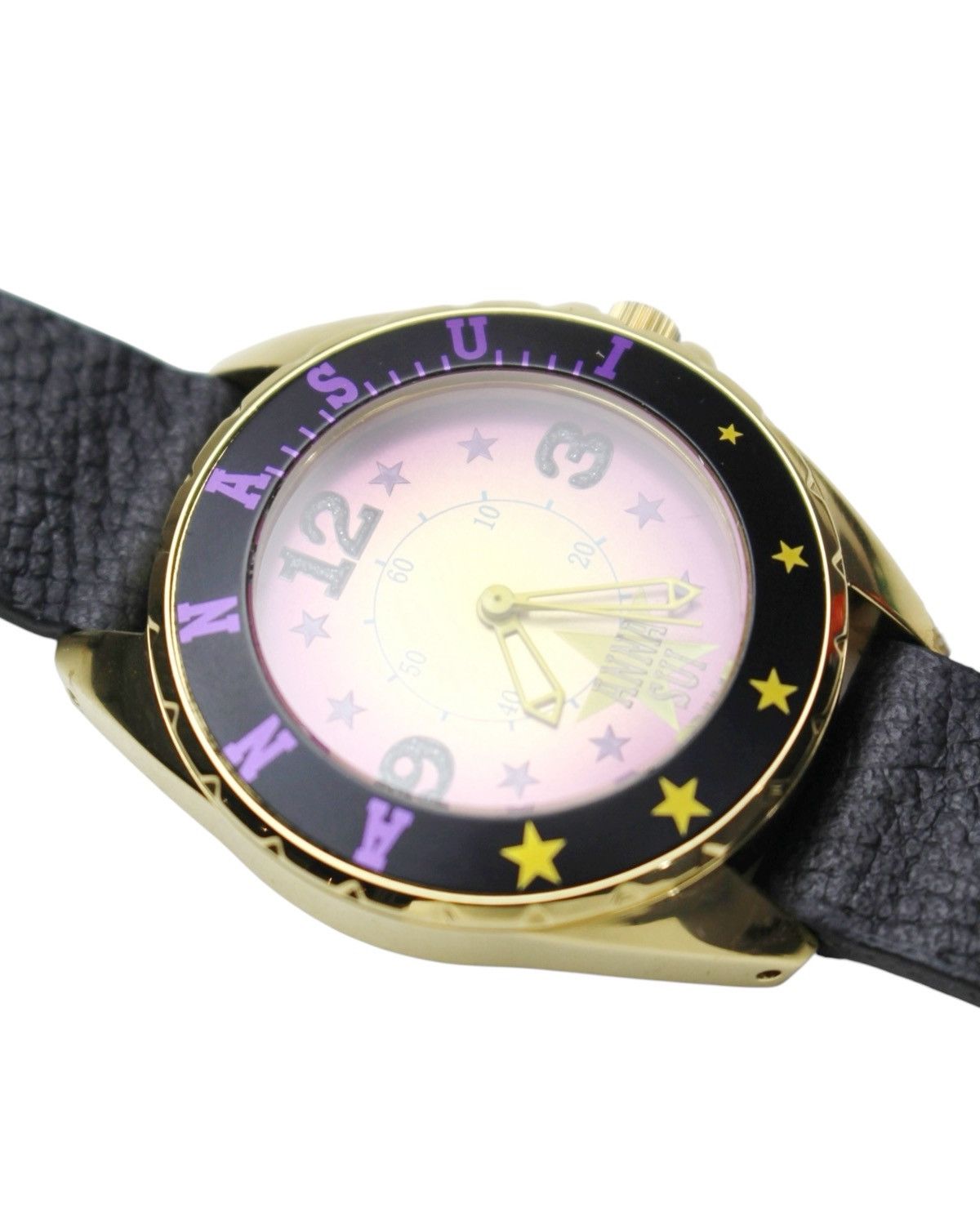 Seiko 2000S SEIKO ANNA SUI JAPAN STARBRURST PURPLE WATCH Size ONE SIZE - 6 Thumbnail