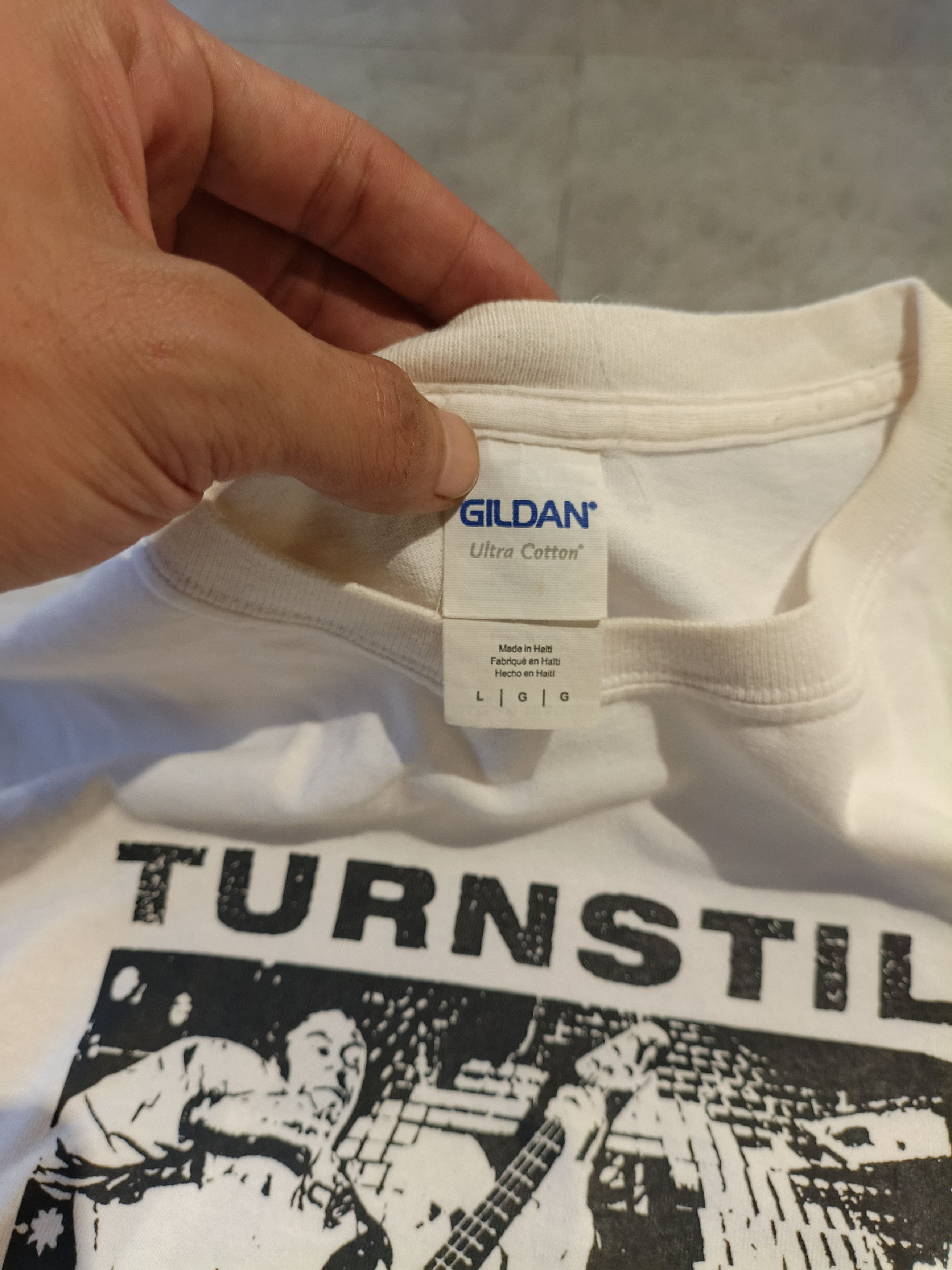 Band Tees 2018 Turnstile - Special Disco Hardcore Band Tees Size US L / EU 52-54 / 3 - 8 Thumbnail