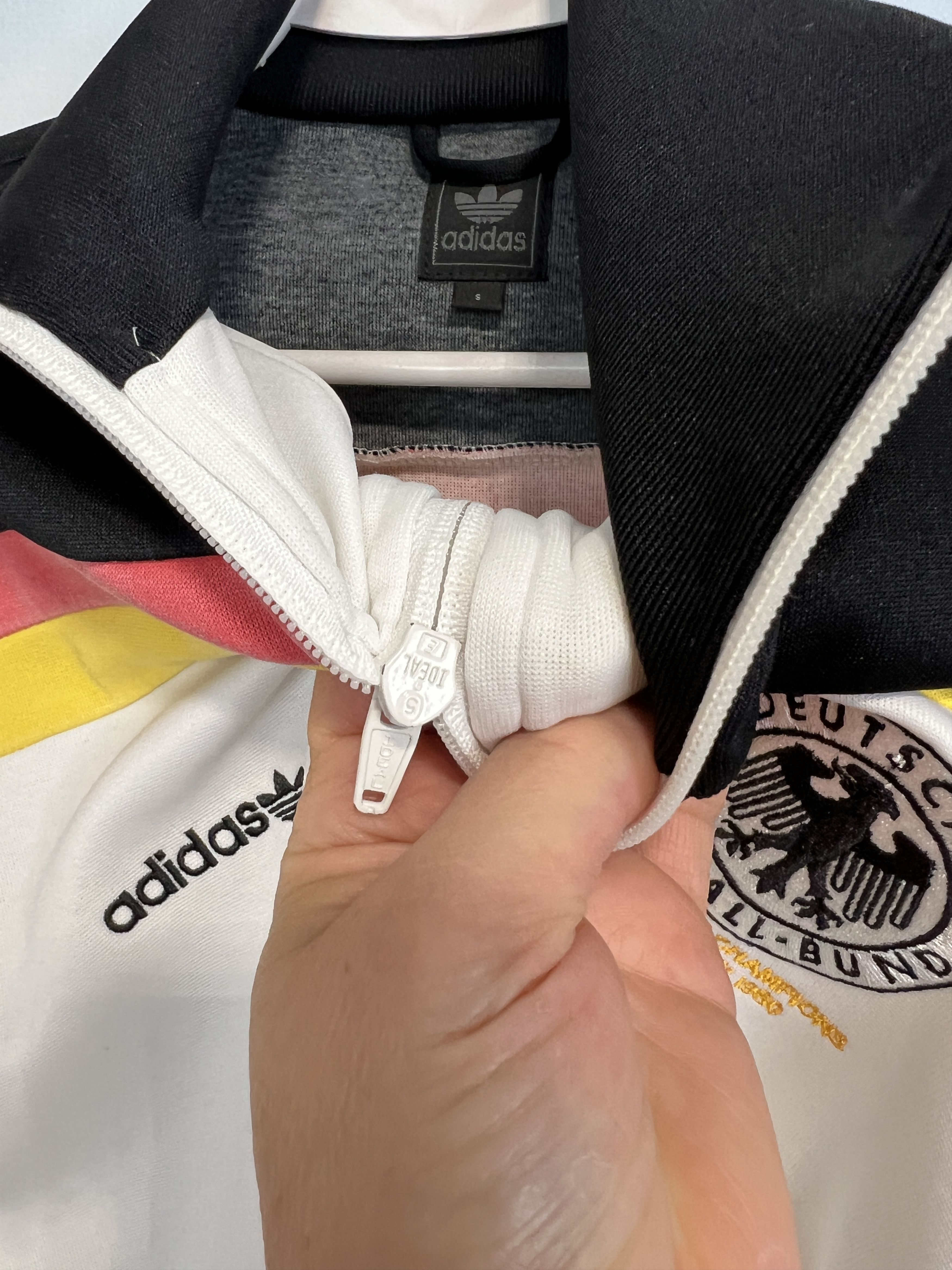 Adidas Originals Germany World Cup Football Jacket Soccer Track Top Size US S / EU 44-46 / 1 - 6 Thumbnail